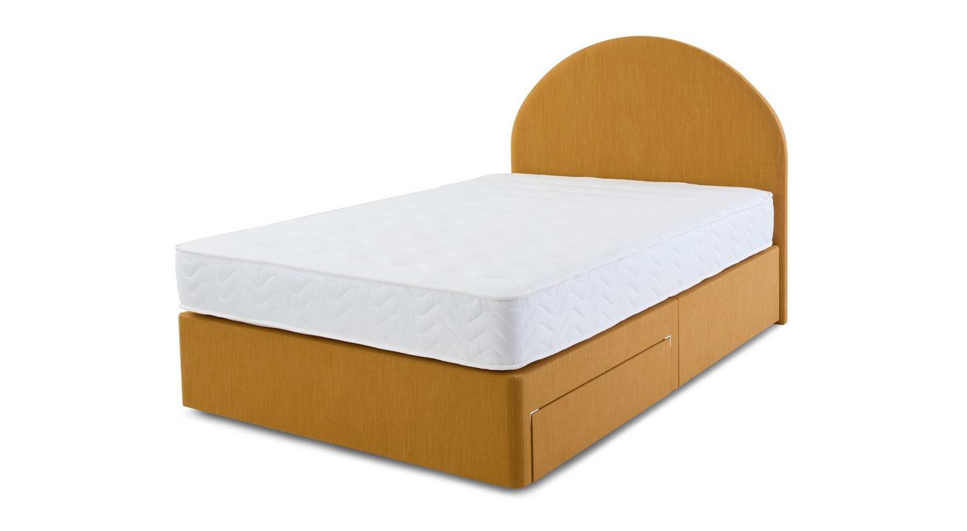 2 Drawer Small Double Bedframe and Boyd Mattress view 2