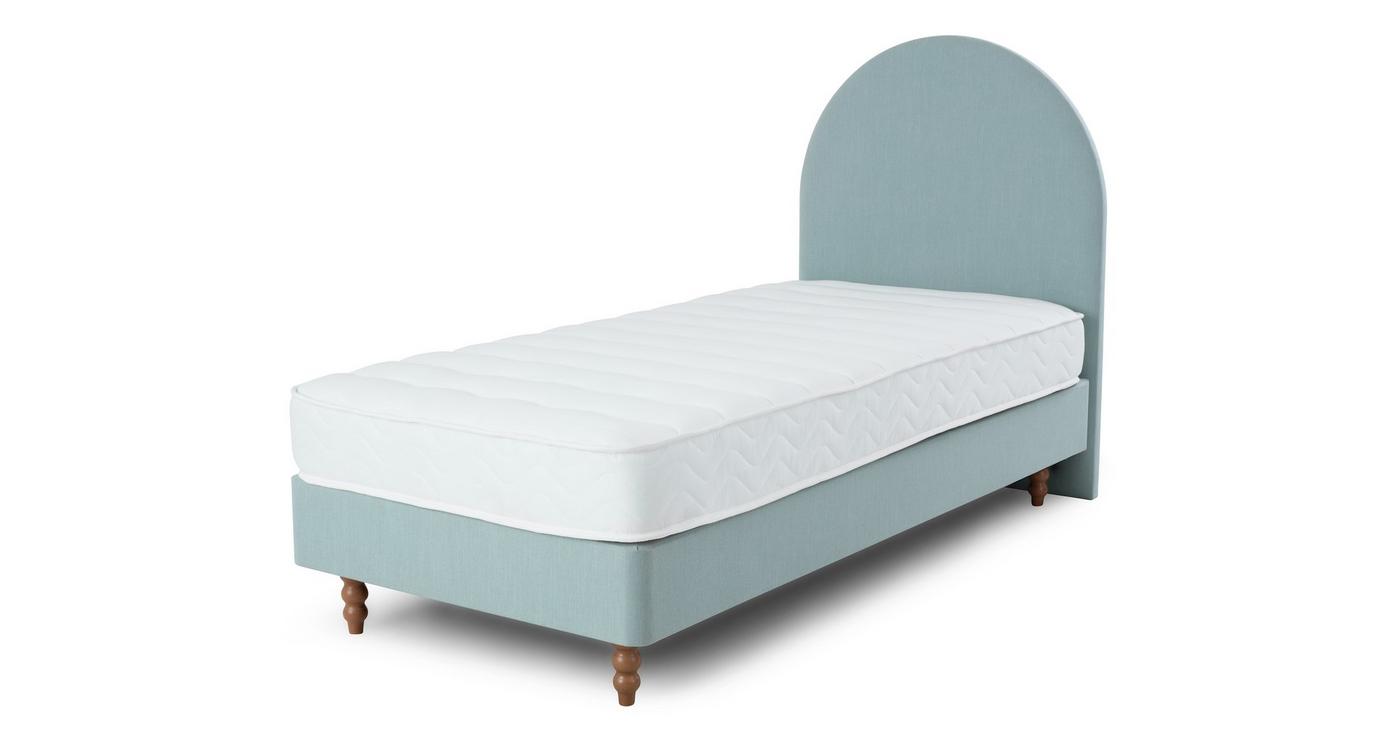 No Drawer Single Bedframe and Boyd Mattress view 2