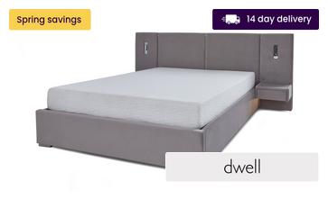 Double Ottoman Bed with Bedside Tables