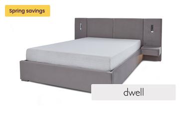 Kingsize Ottoman Bed with Bedside Tables
