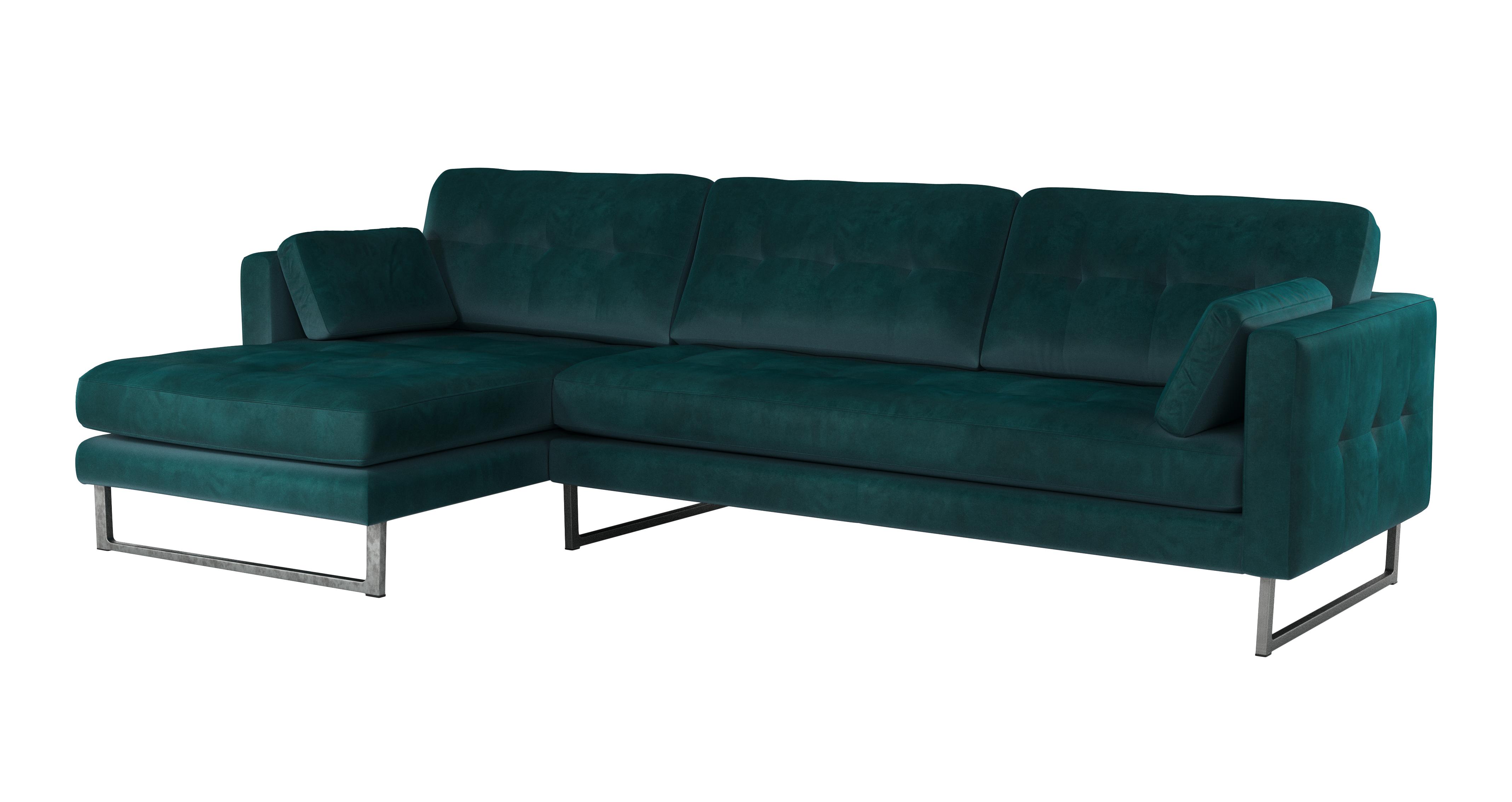 Paris Ii Left Hand Facing 4 Seater Chaise End Sofa | DFS