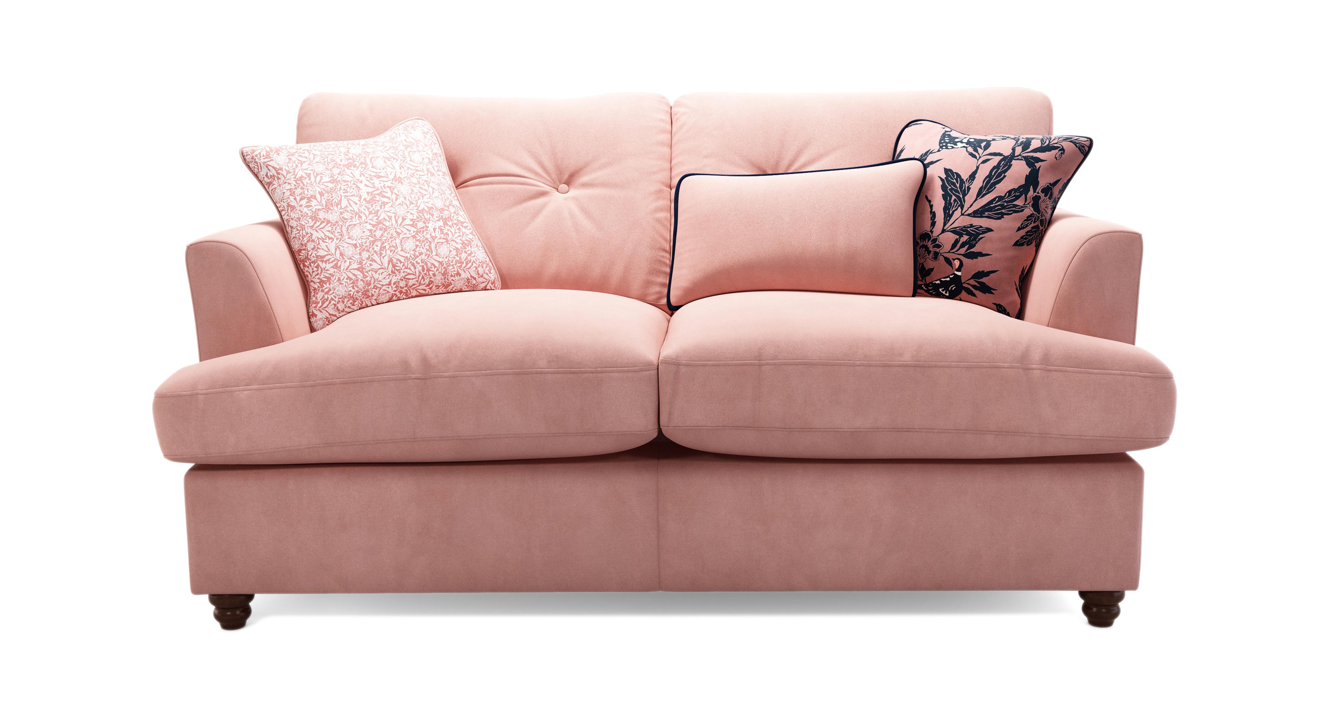Velvet 2 Seater Deluxe Sofa Bed