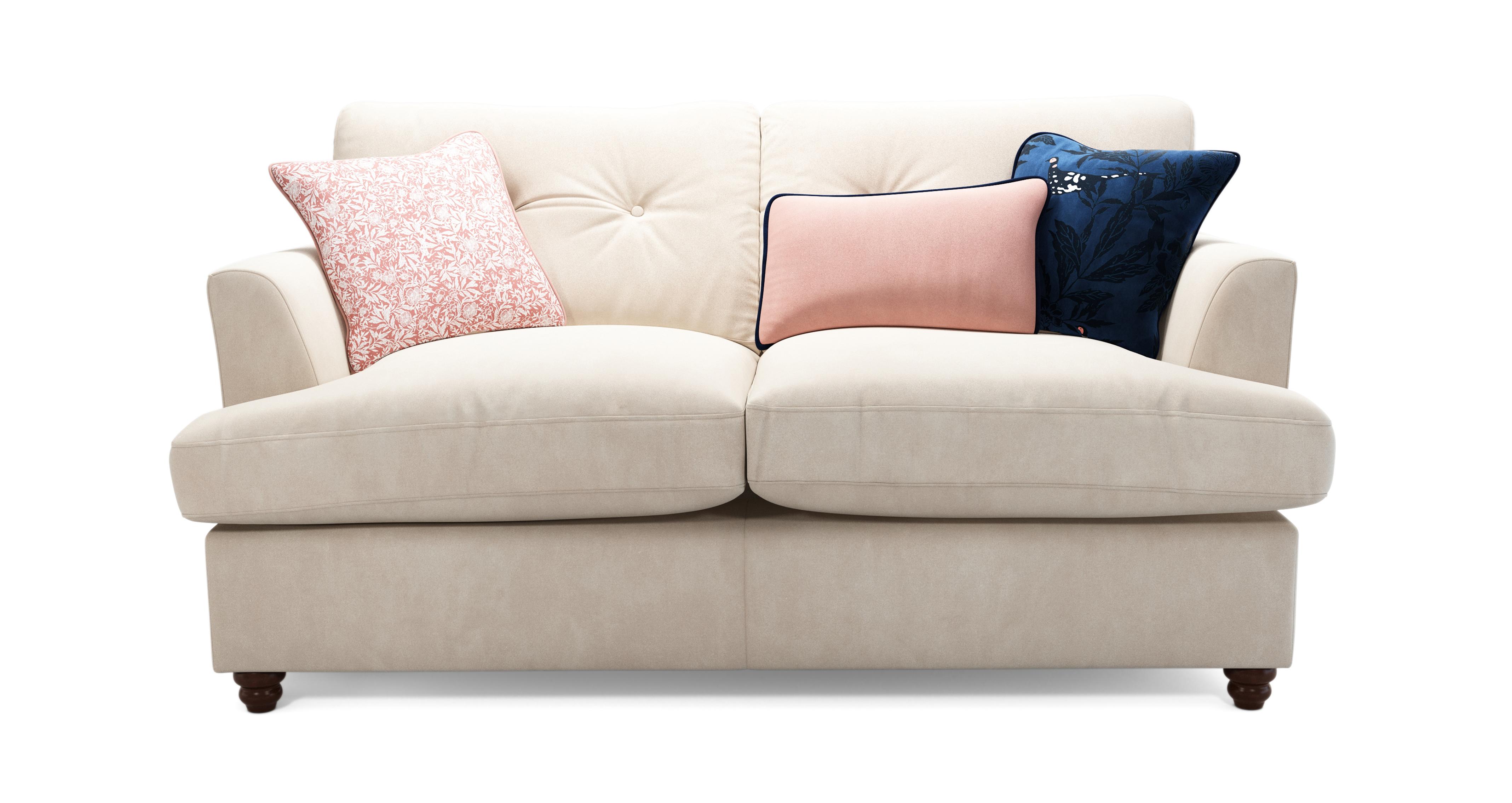 Velvet 2 Seater Deluxe Sofa Bed