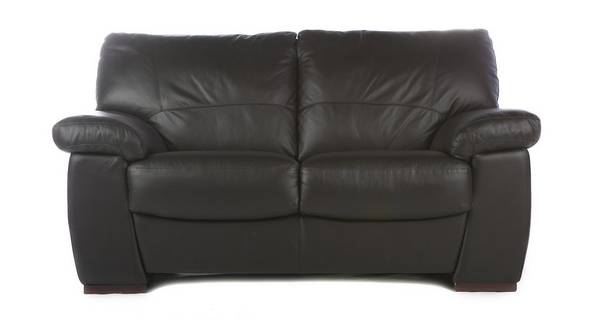 Pavilion 2 Seater Sofa Essential Dfs, 2 Seater Dark Brown Leather Sofa Bed