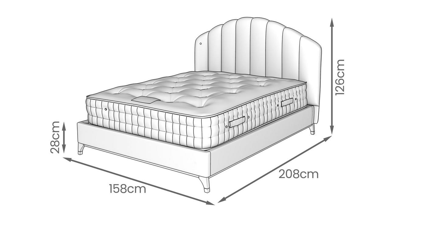 Double Ottoman Bedframe view 6