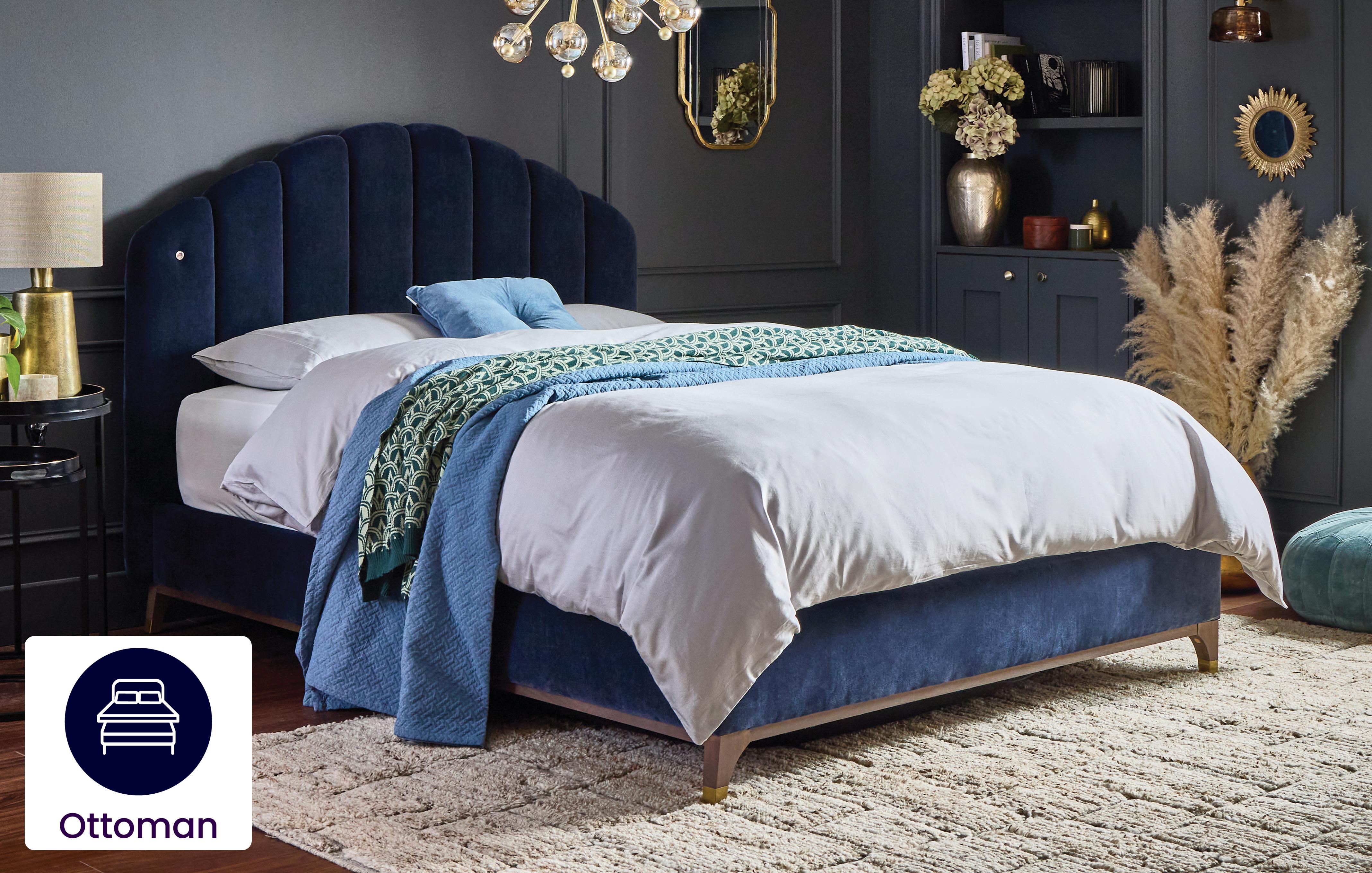 Double Ottoman Bedframe