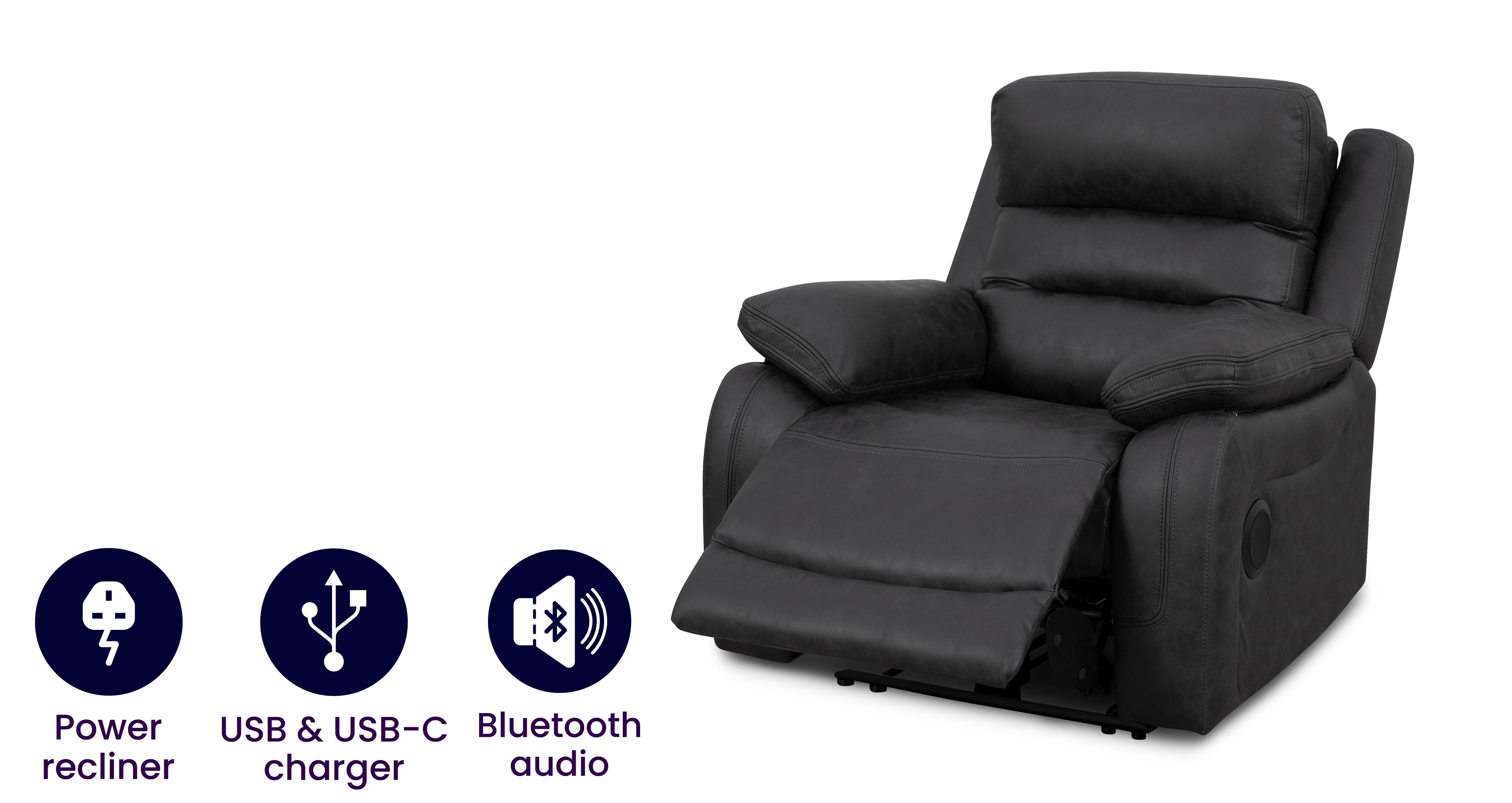 Music Power Recliner Chair