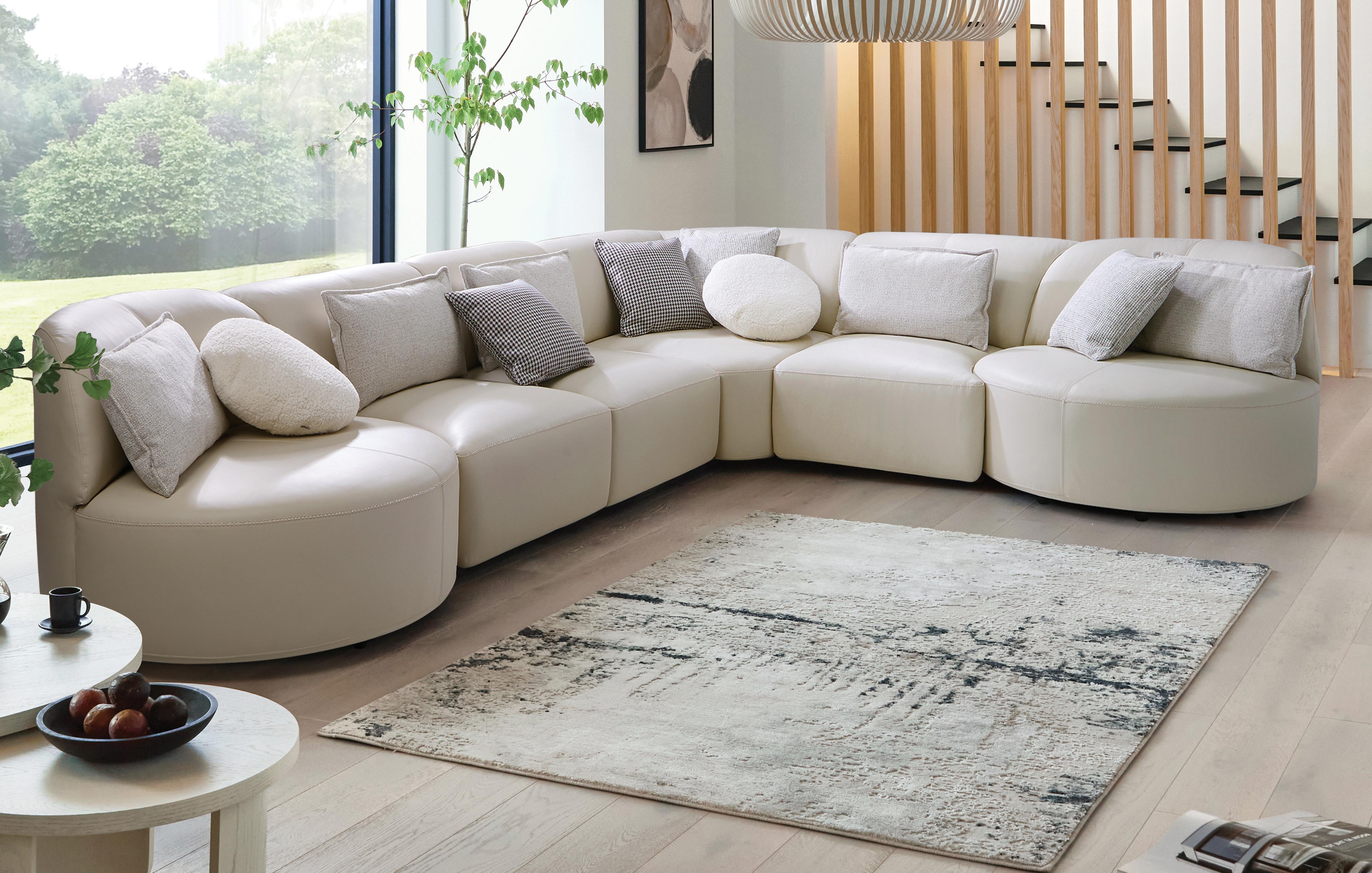 6 Piece Corner With Swivel Ends