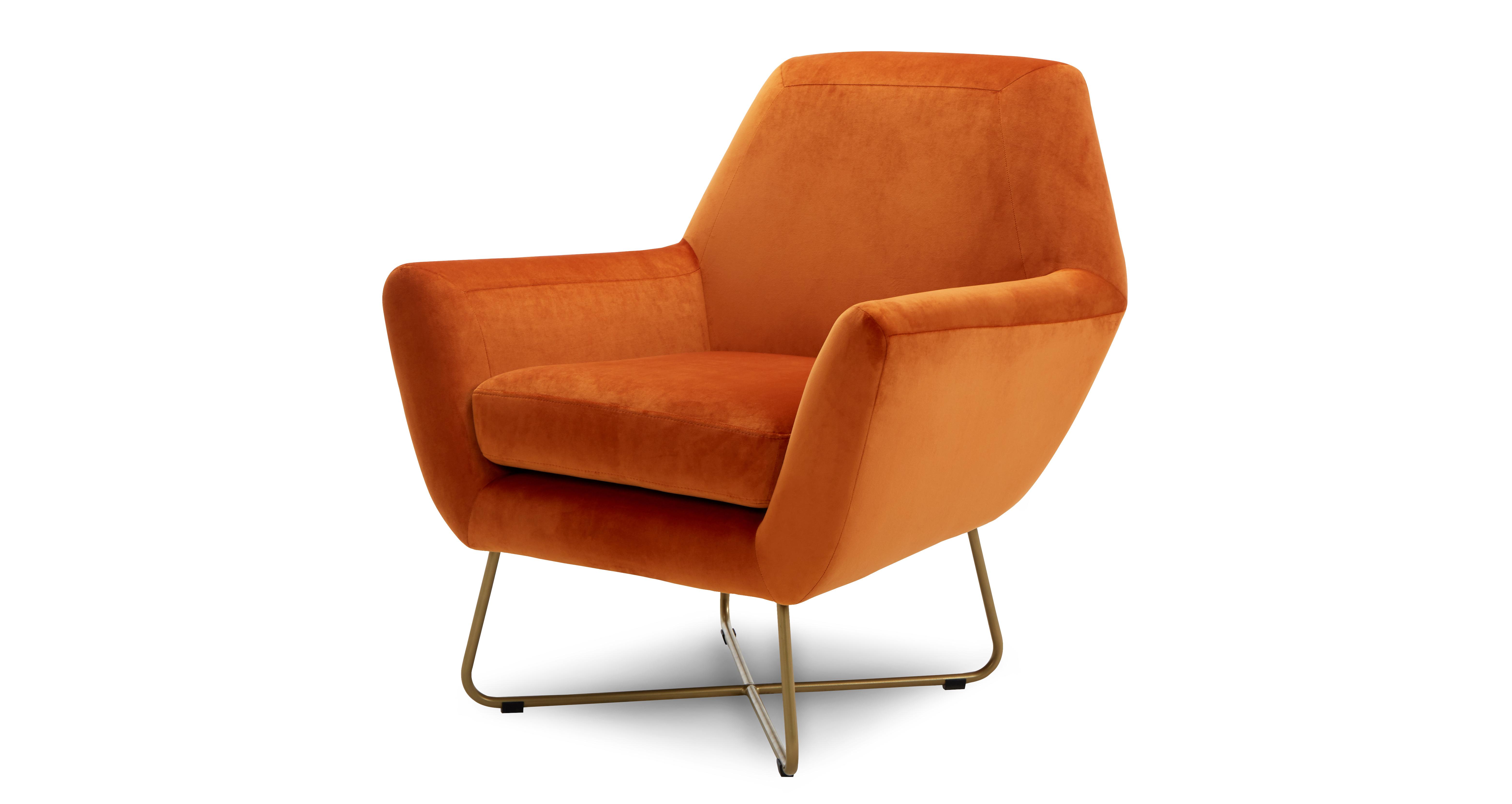 Dfs orange chair new arrivals