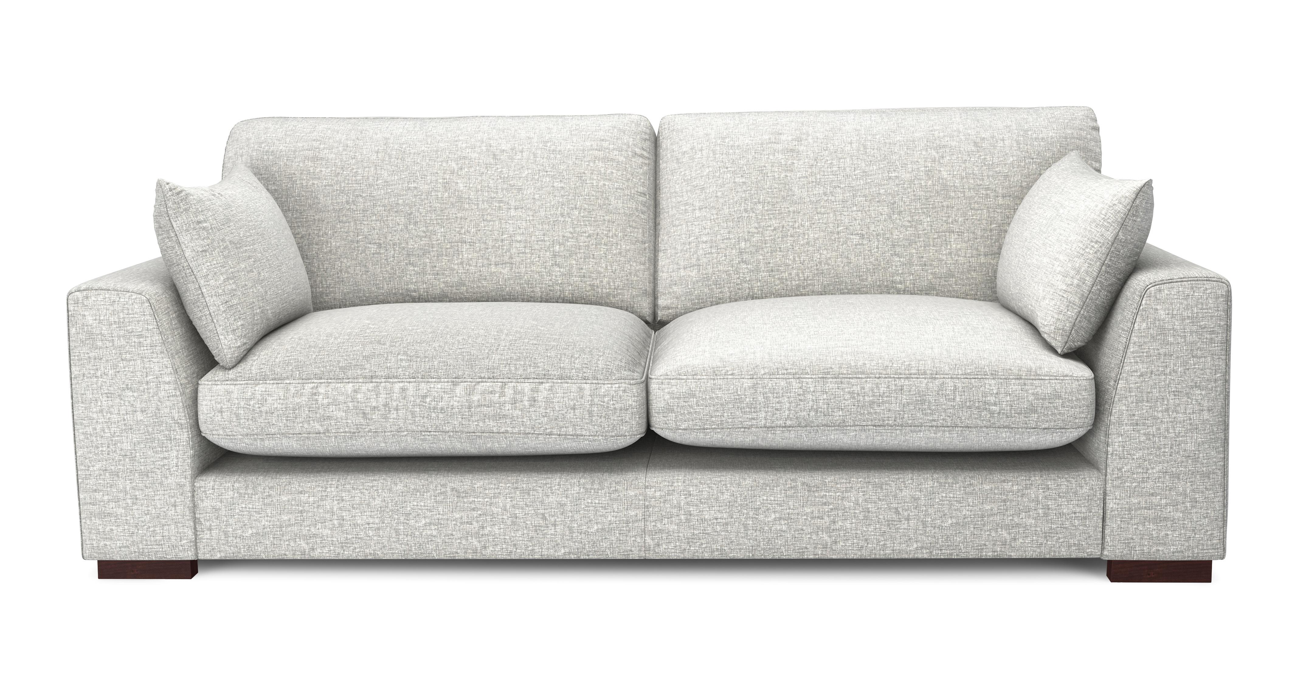 Dfs light store grey sofa