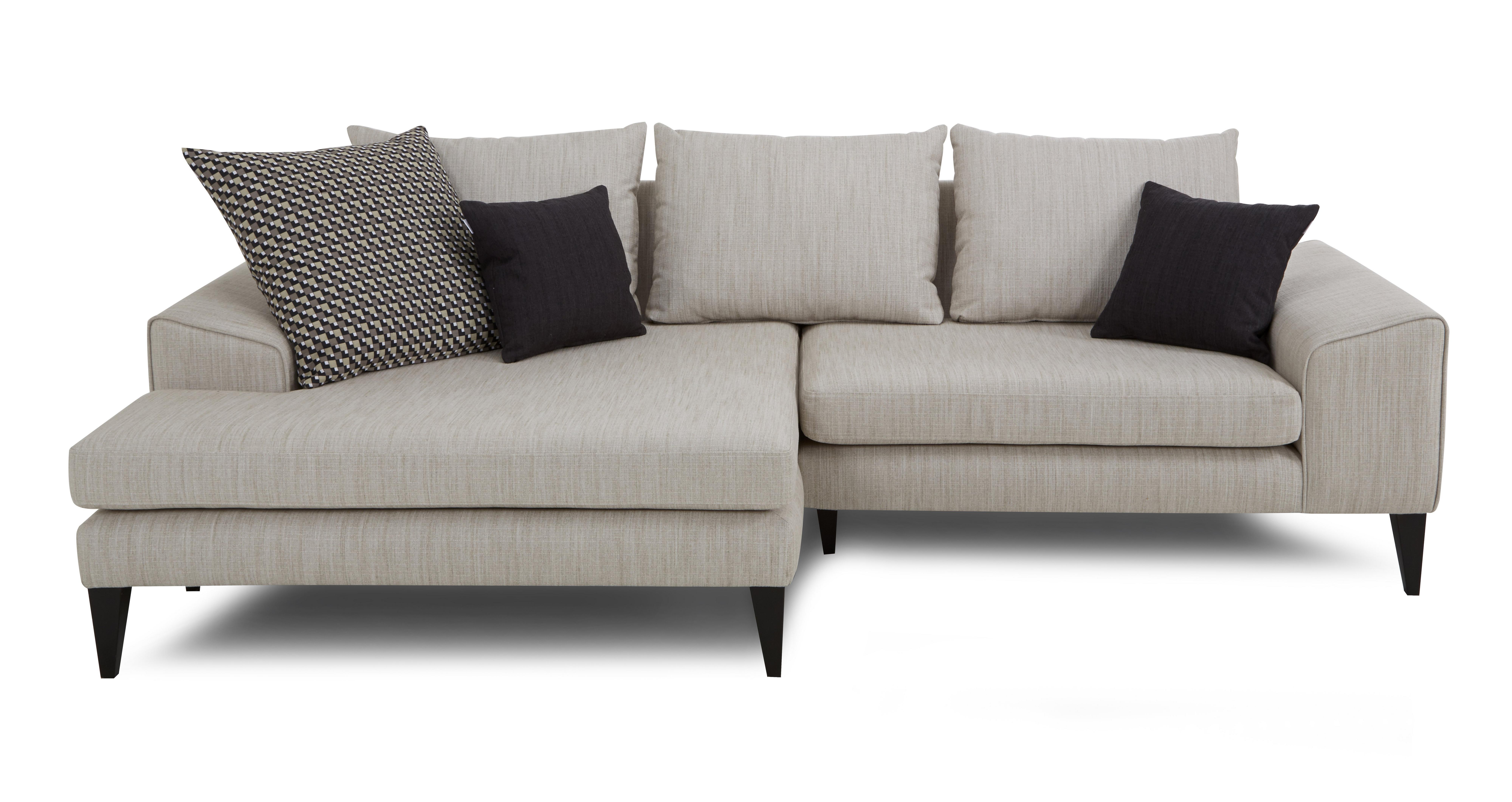 Quartz Left Hand Facing Chaise Sofa | DFS Ireland