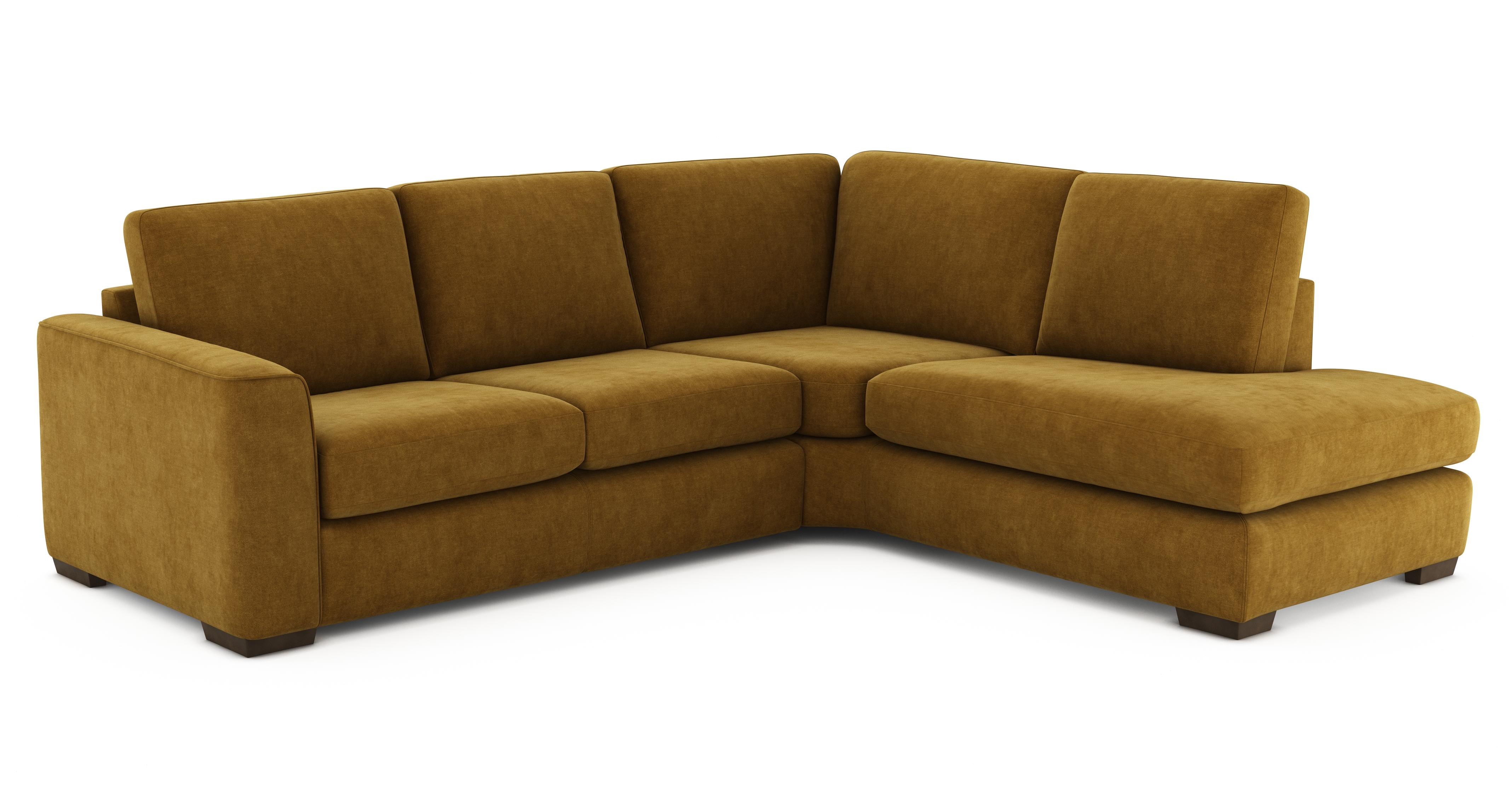 Left Hand Facing Arm Open End Corner Sofa