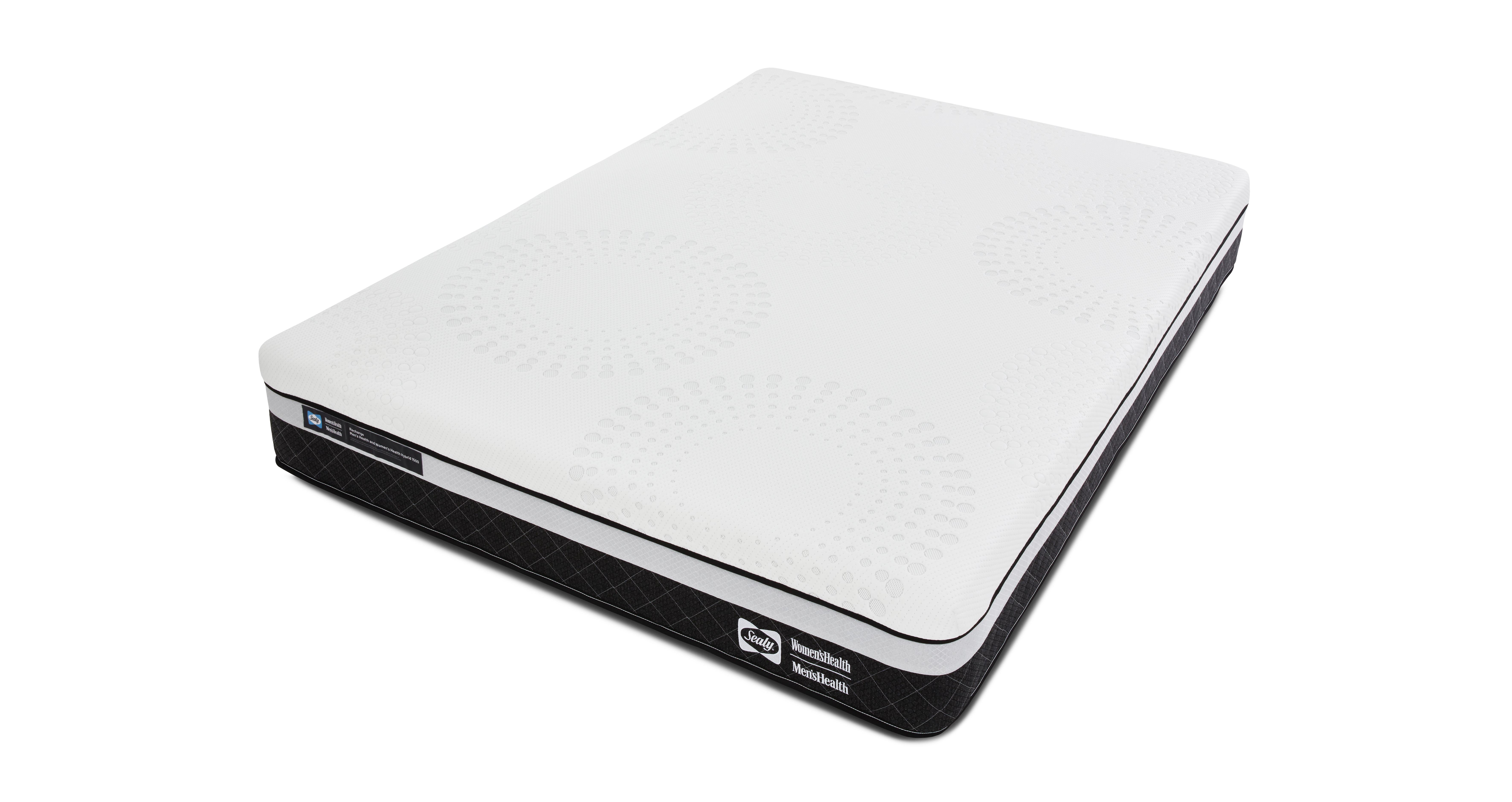 rechargemen'sandwomen'shealth1500pocketmattress_mf_rechargemensandwomenshealth_whiteandblack_view2