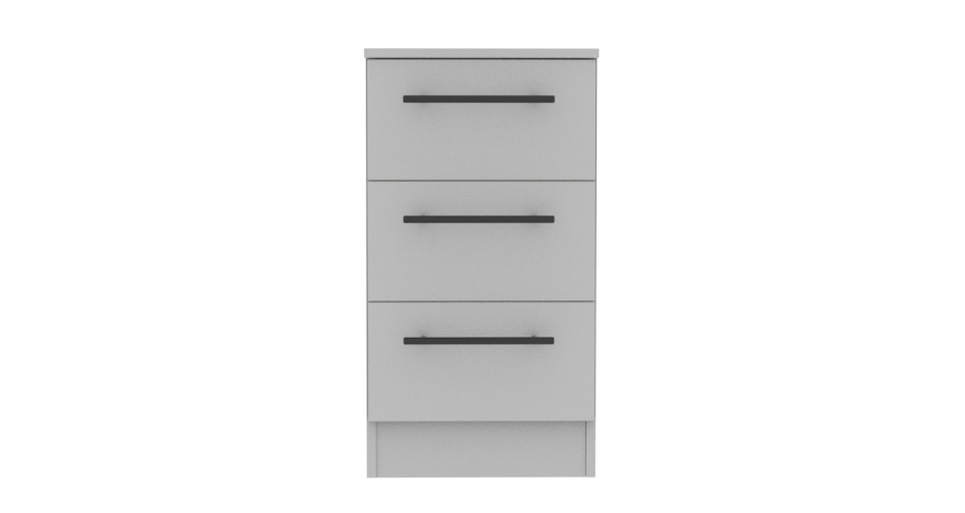 3 Drawer Bedside Cabinet