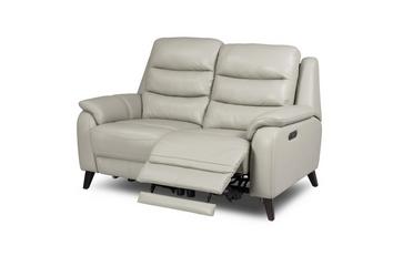 Leather 2 Seater Power Recliner