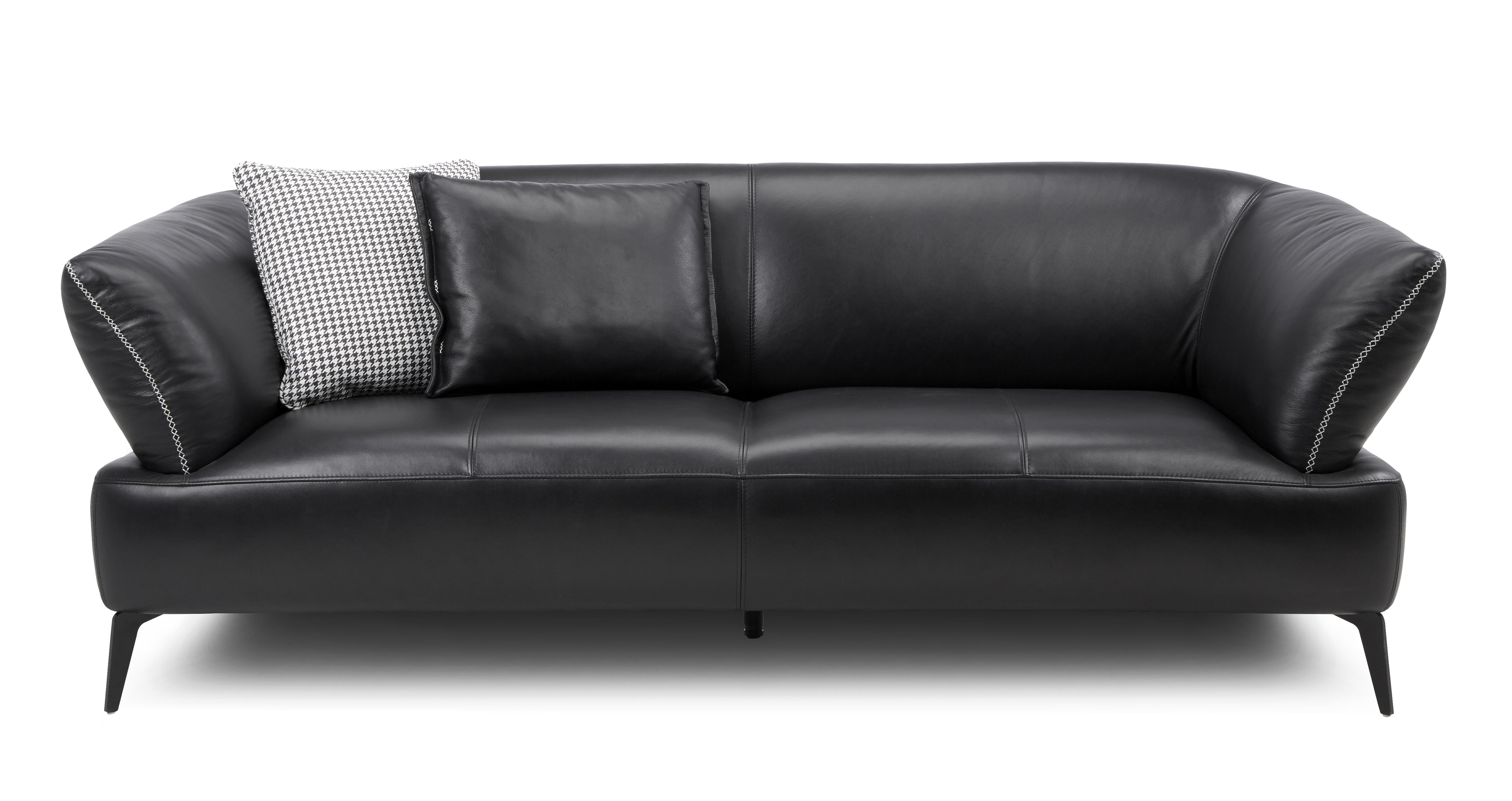 Rennzo Leather 3 Seater Sofa DFS
