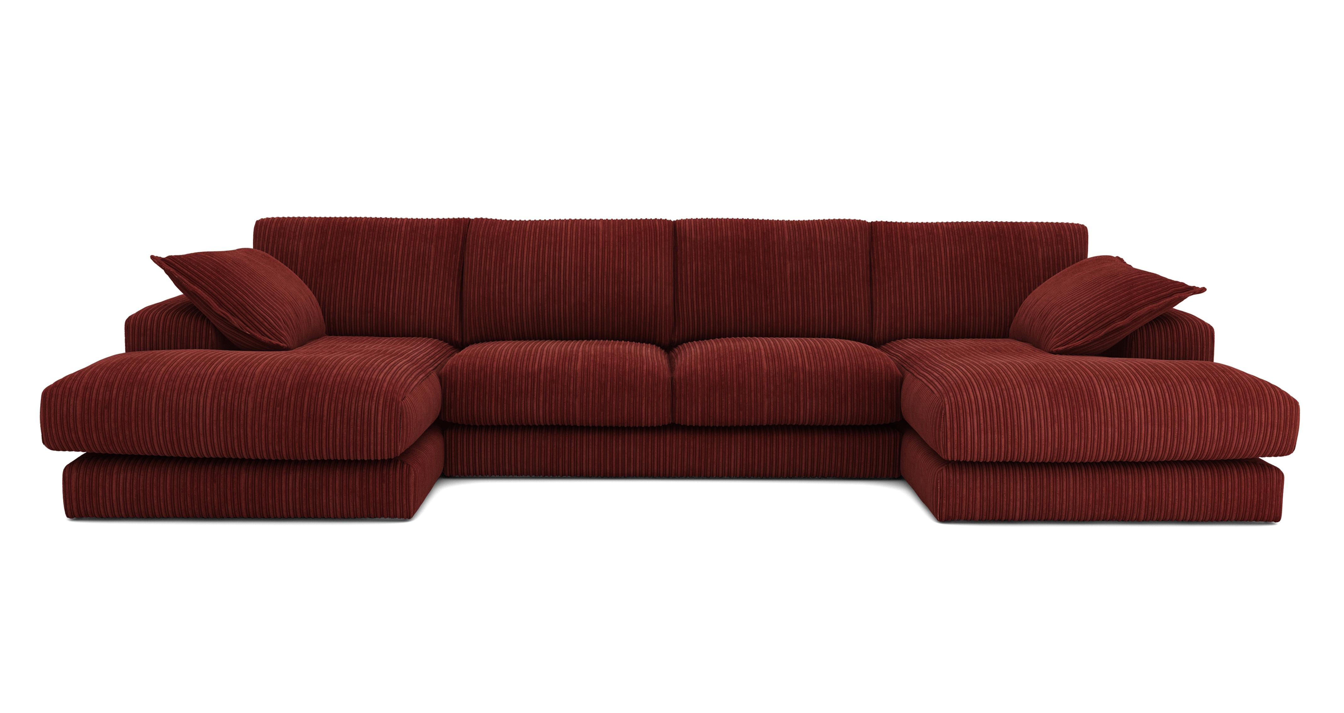 Large Double Ended Chaise Sofa