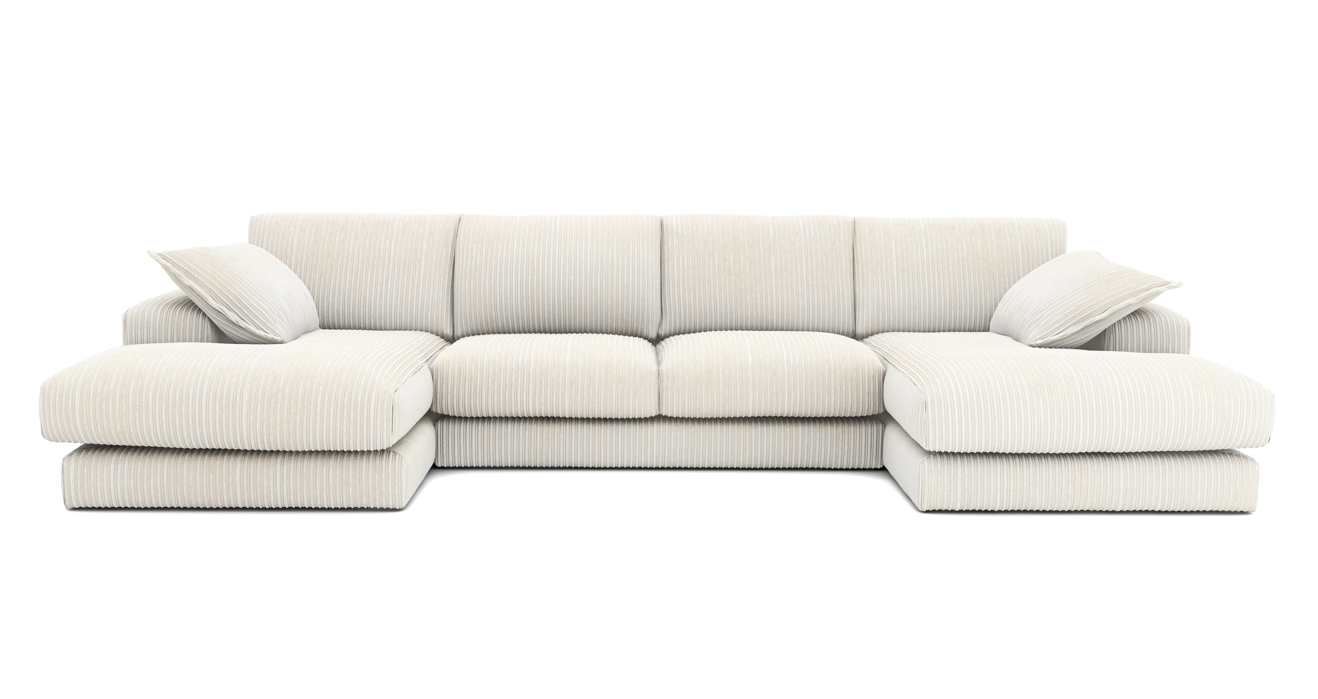 Large Double Ended Chaise Sofa