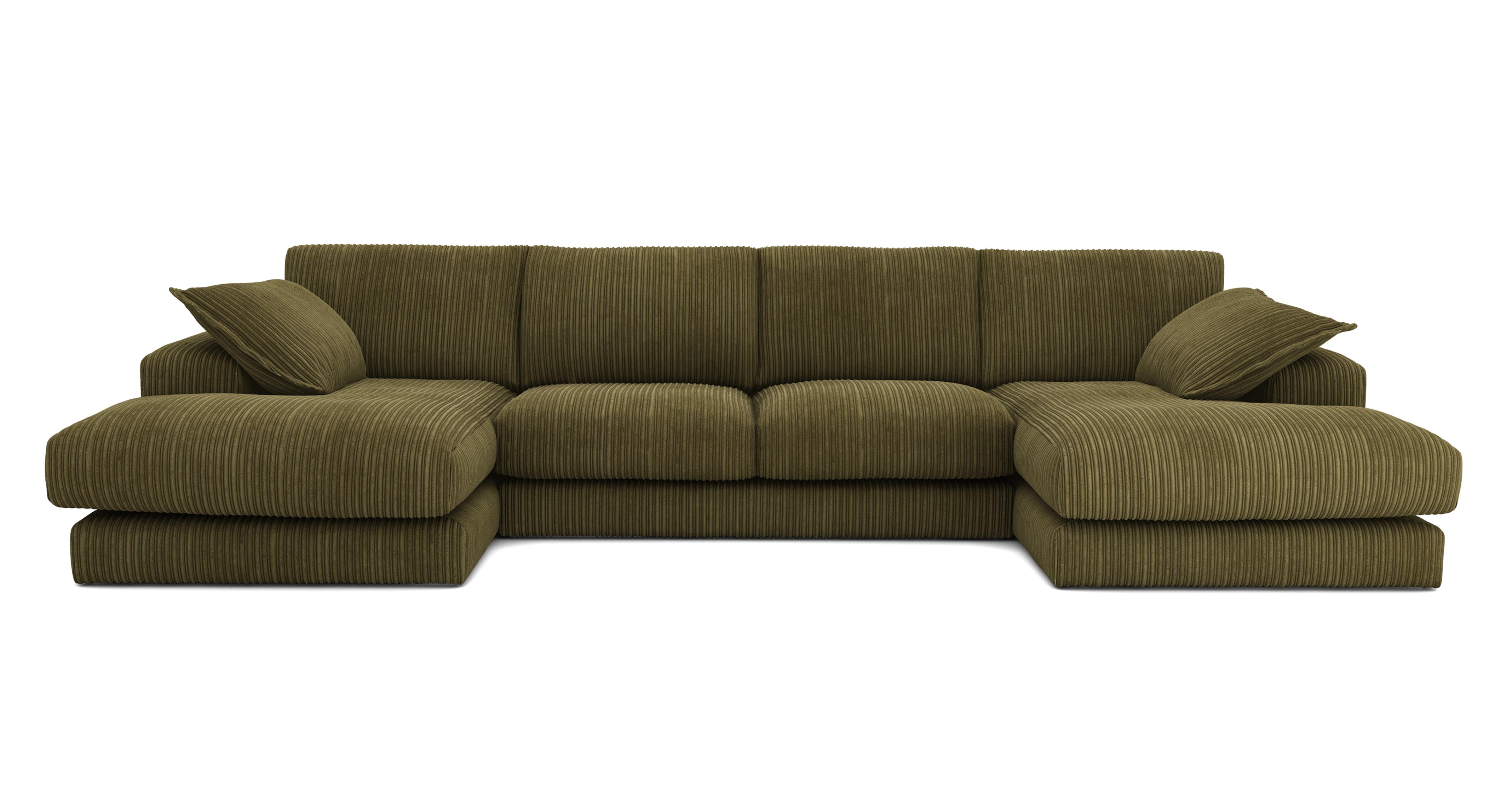 Large Double Ended Chaise Sofa
