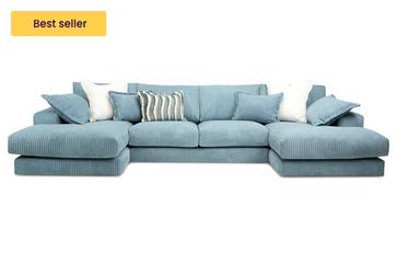 Large Double Ended Chaise Sofa