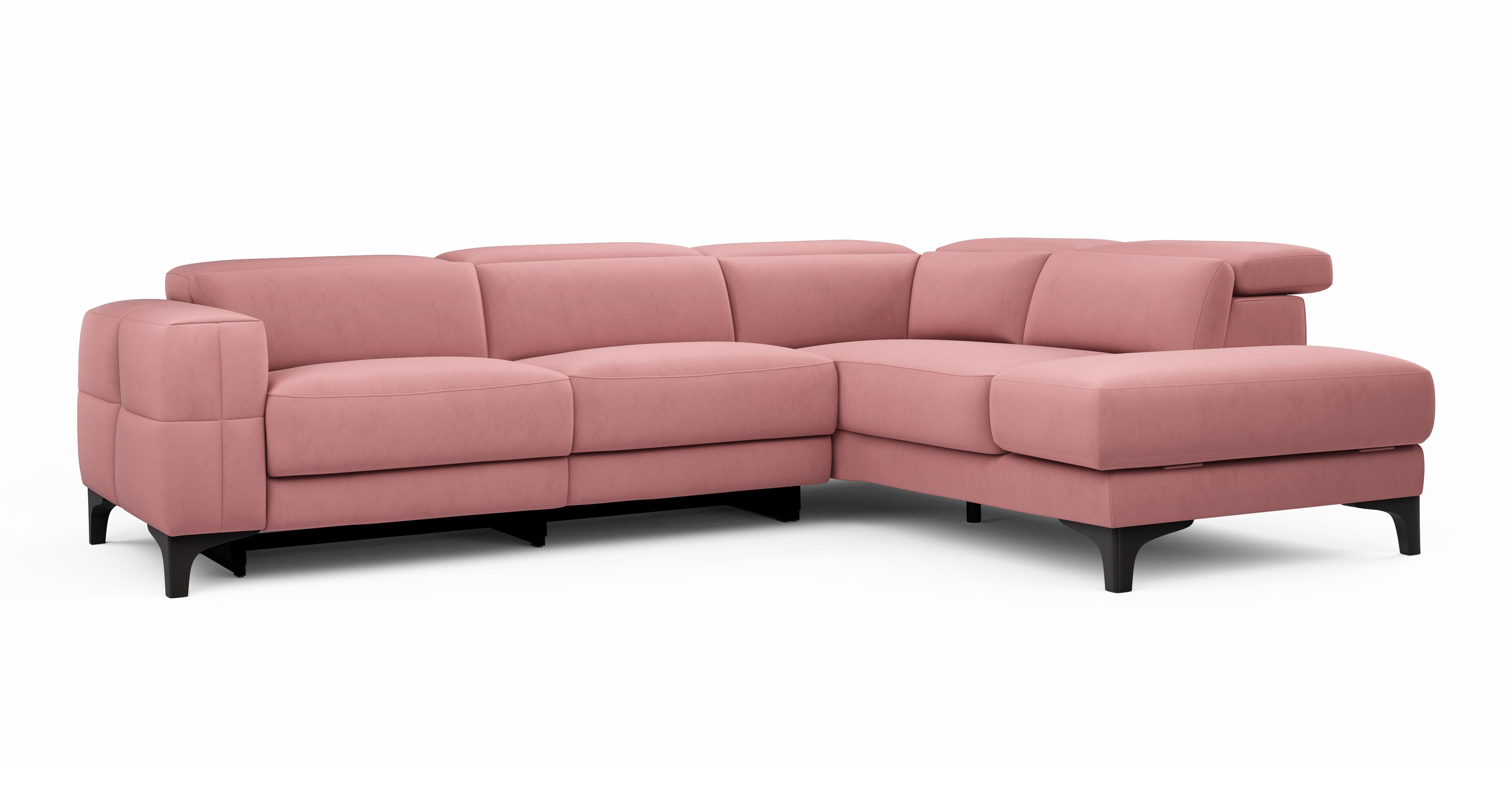 Left Hand Facing Arm 2 Corner 1 Power Open End Storage Sofa