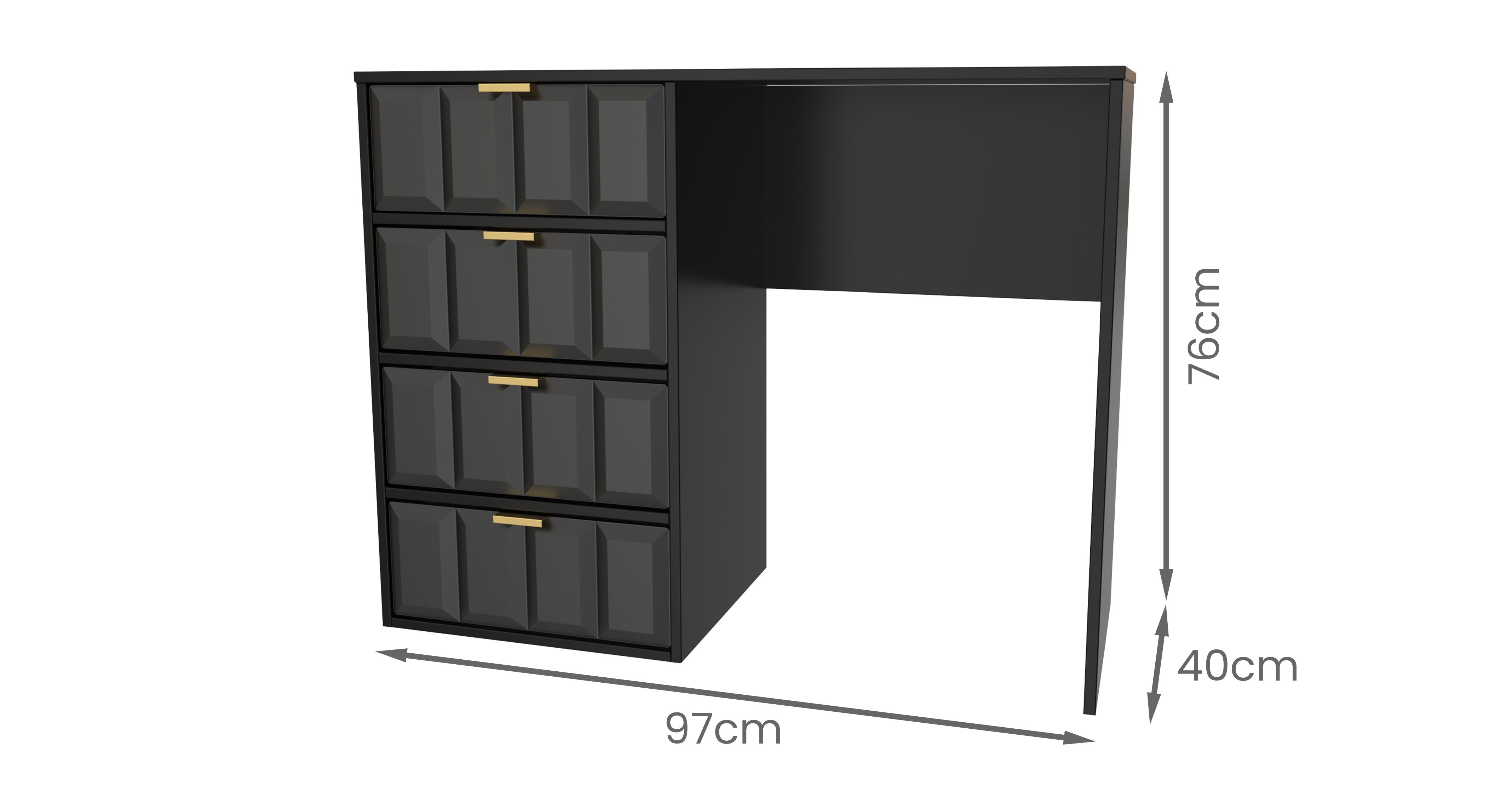 Rico Vanity in Rico Black