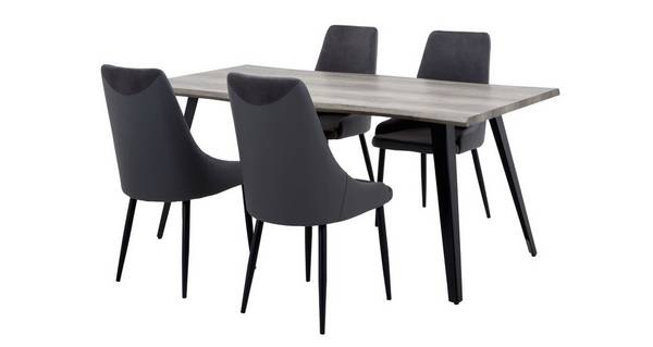Rioja Fixed Dining Table Set Of 4, Dining Table And Chairs Clearance Dfs