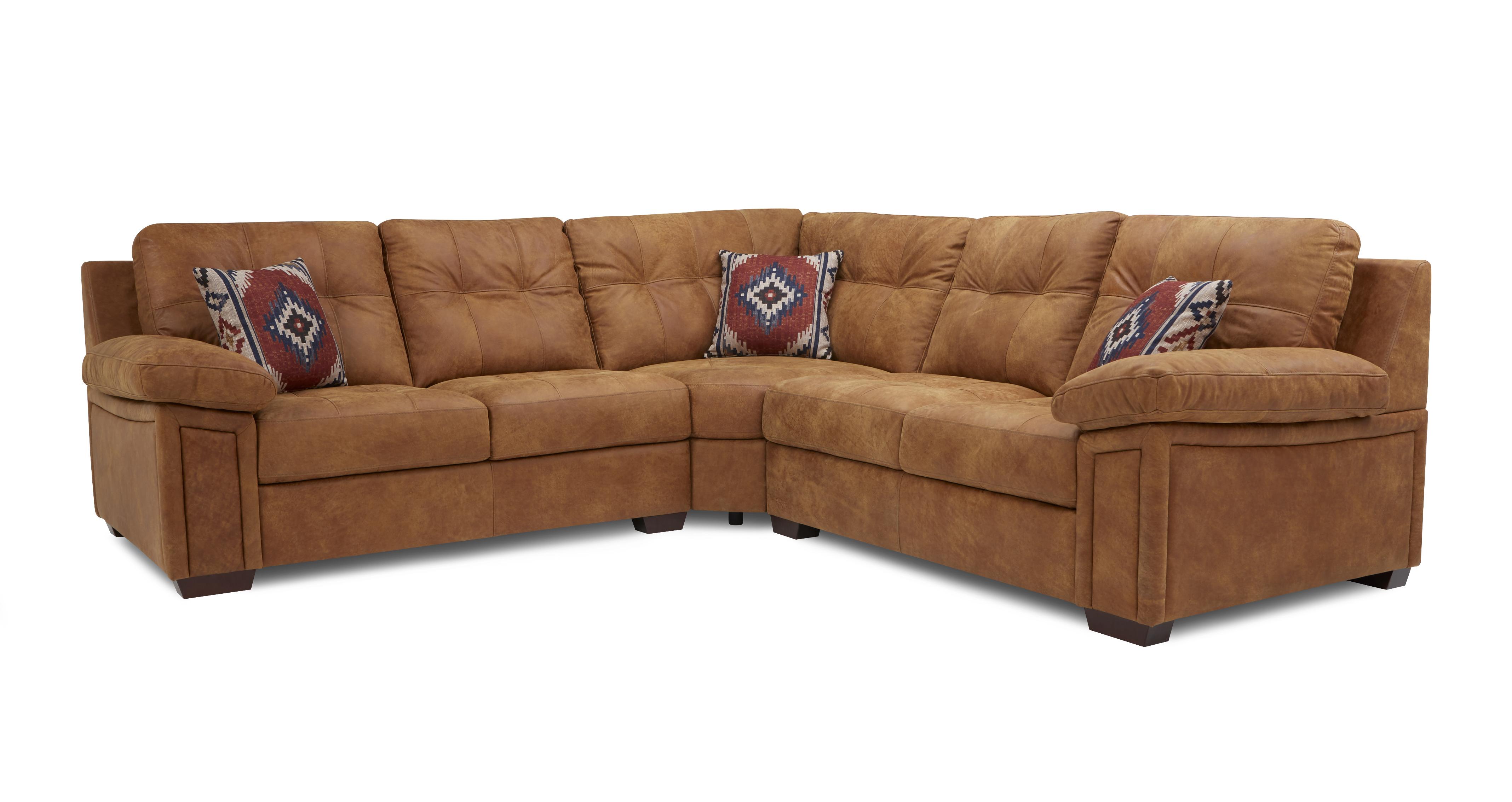 Romana 3 Piece Corner Sofa Saddle | DFS Ireland