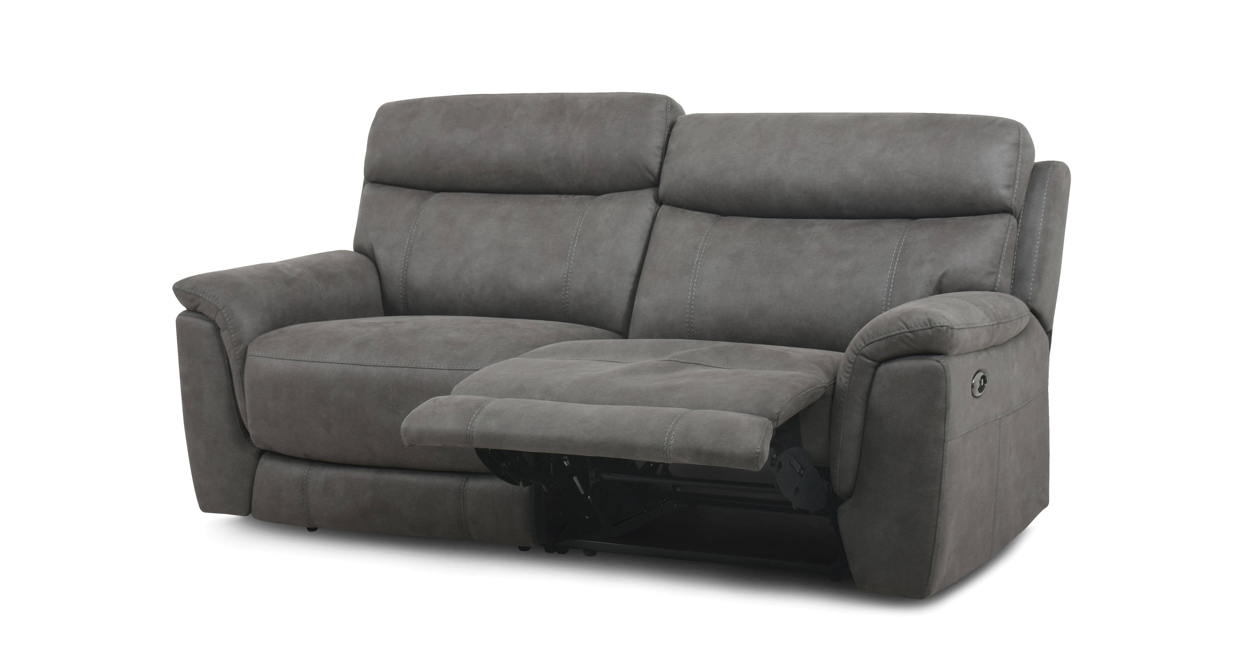 Dfs pewter store sofa