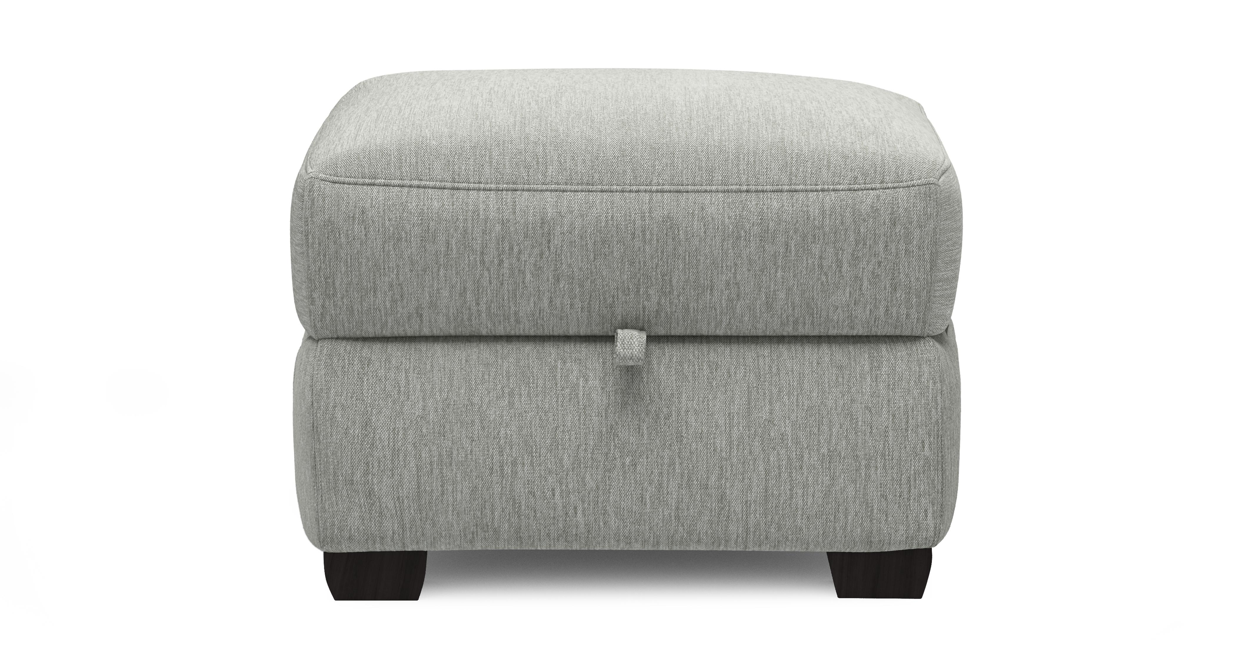 Dfs grey footstool discount
