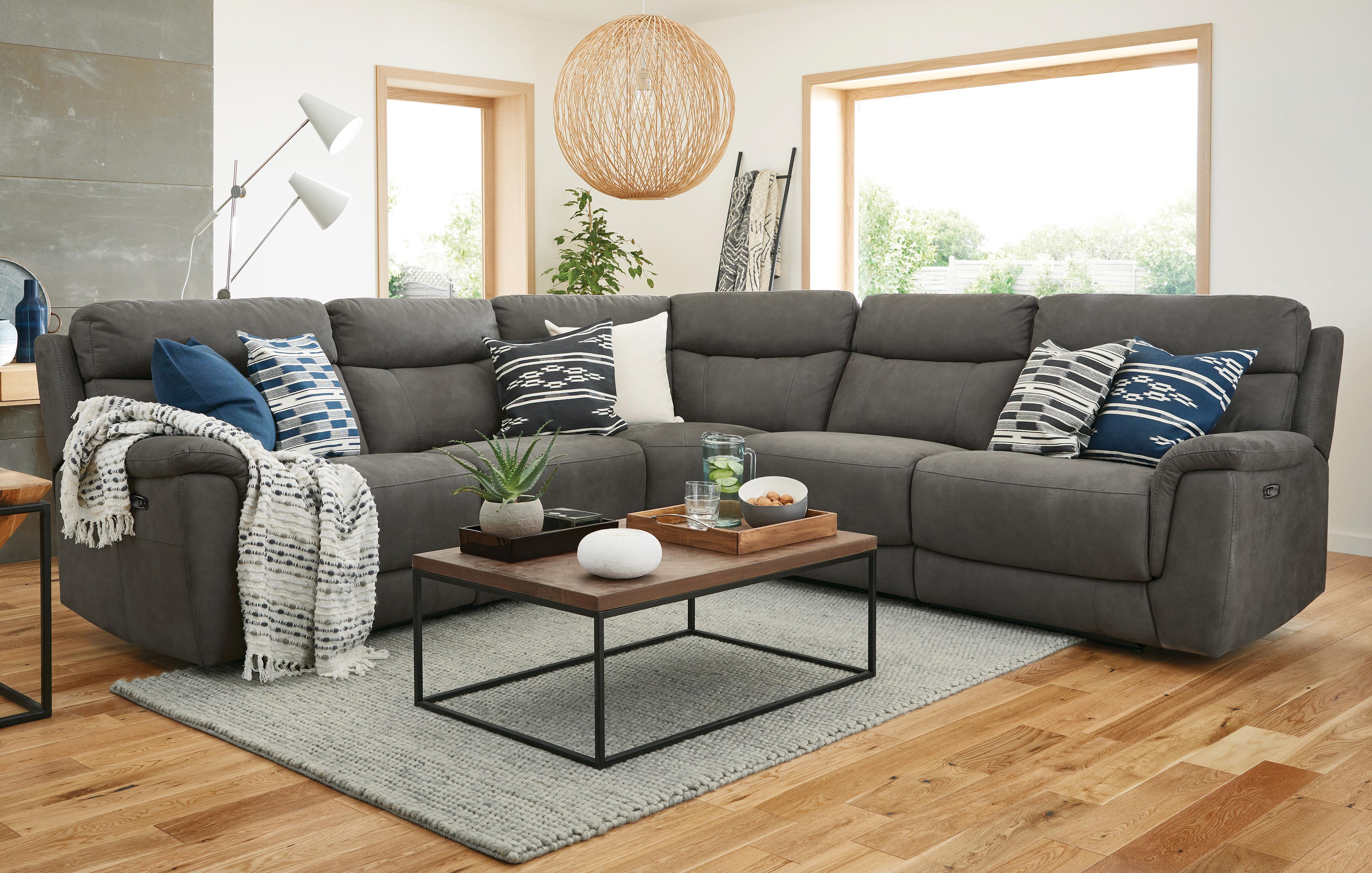 Corner Recliner Sofas Recliner L Shaped Sofas