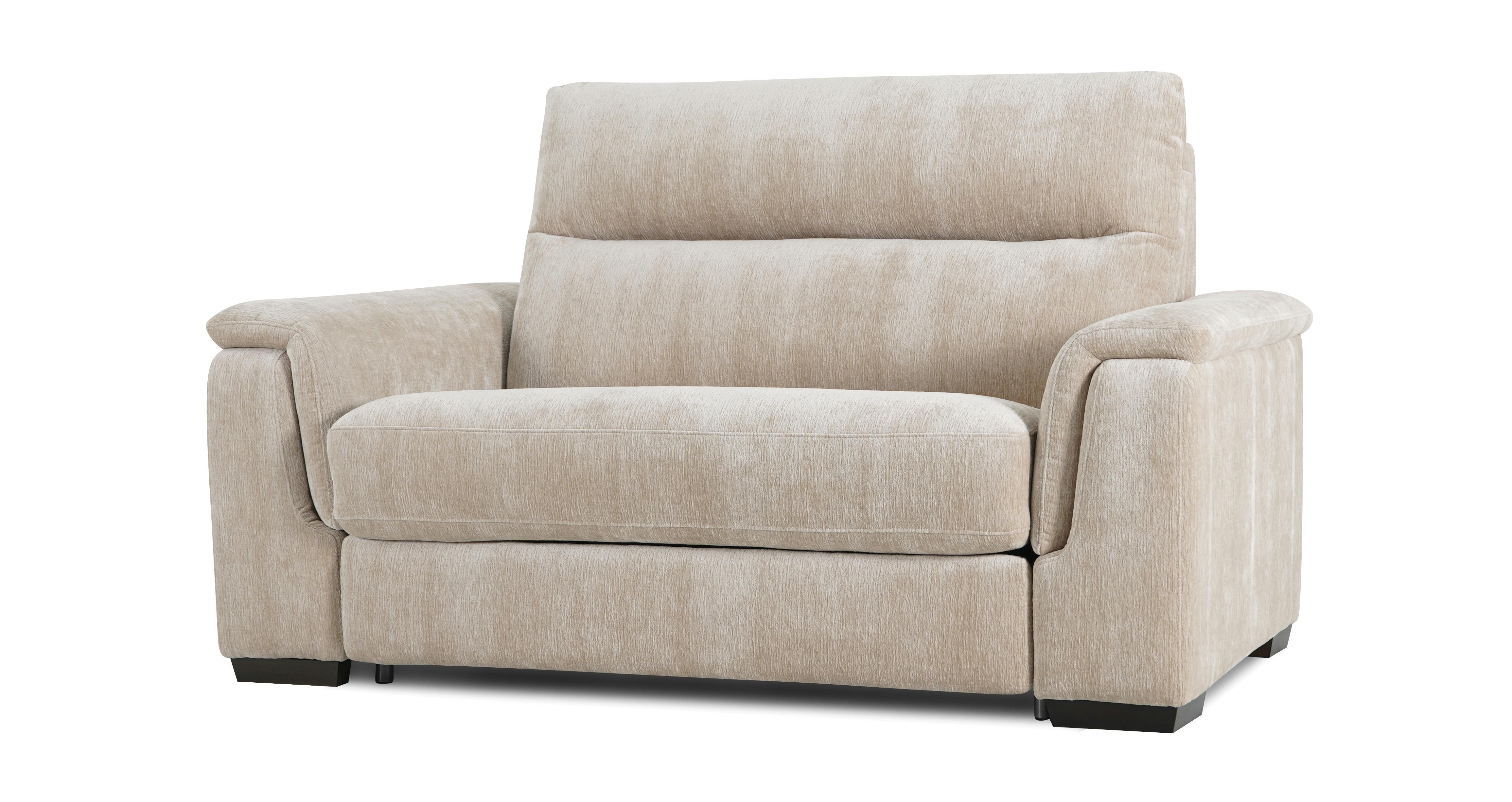 Roseley Cuddler Sofabed in Bettina Fabric Sand