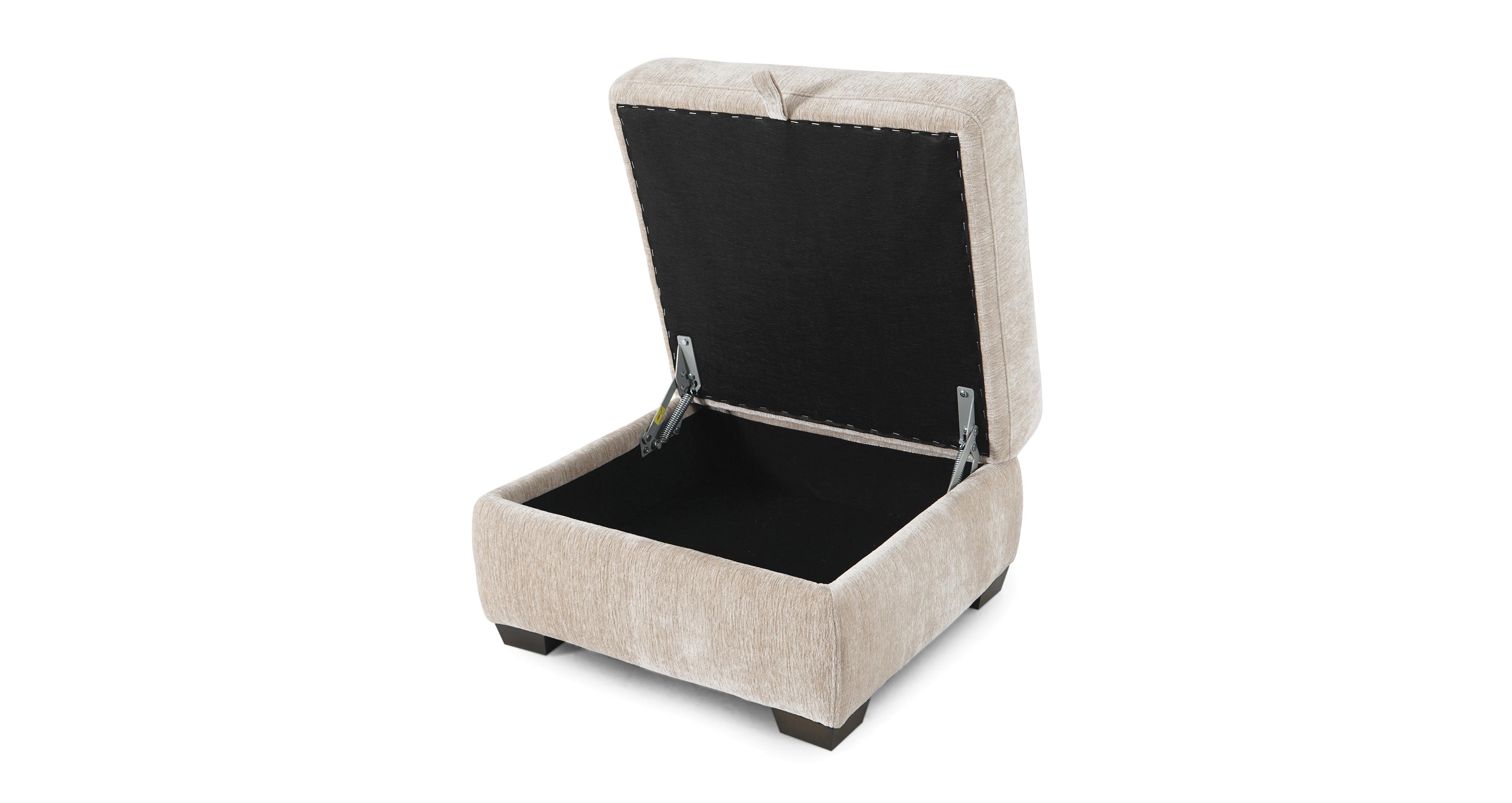 Roseley Storage Footstool | DFS