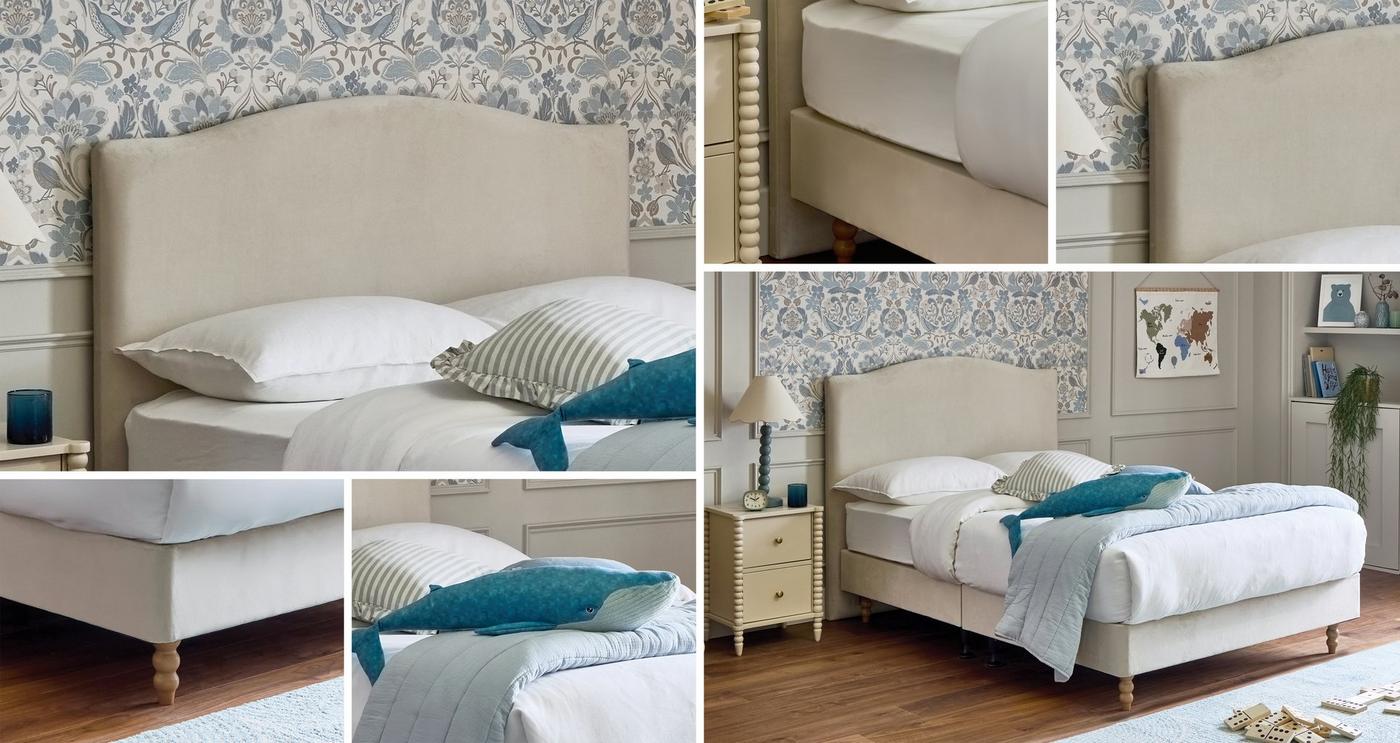 No Drawer Double Bedframe view 2