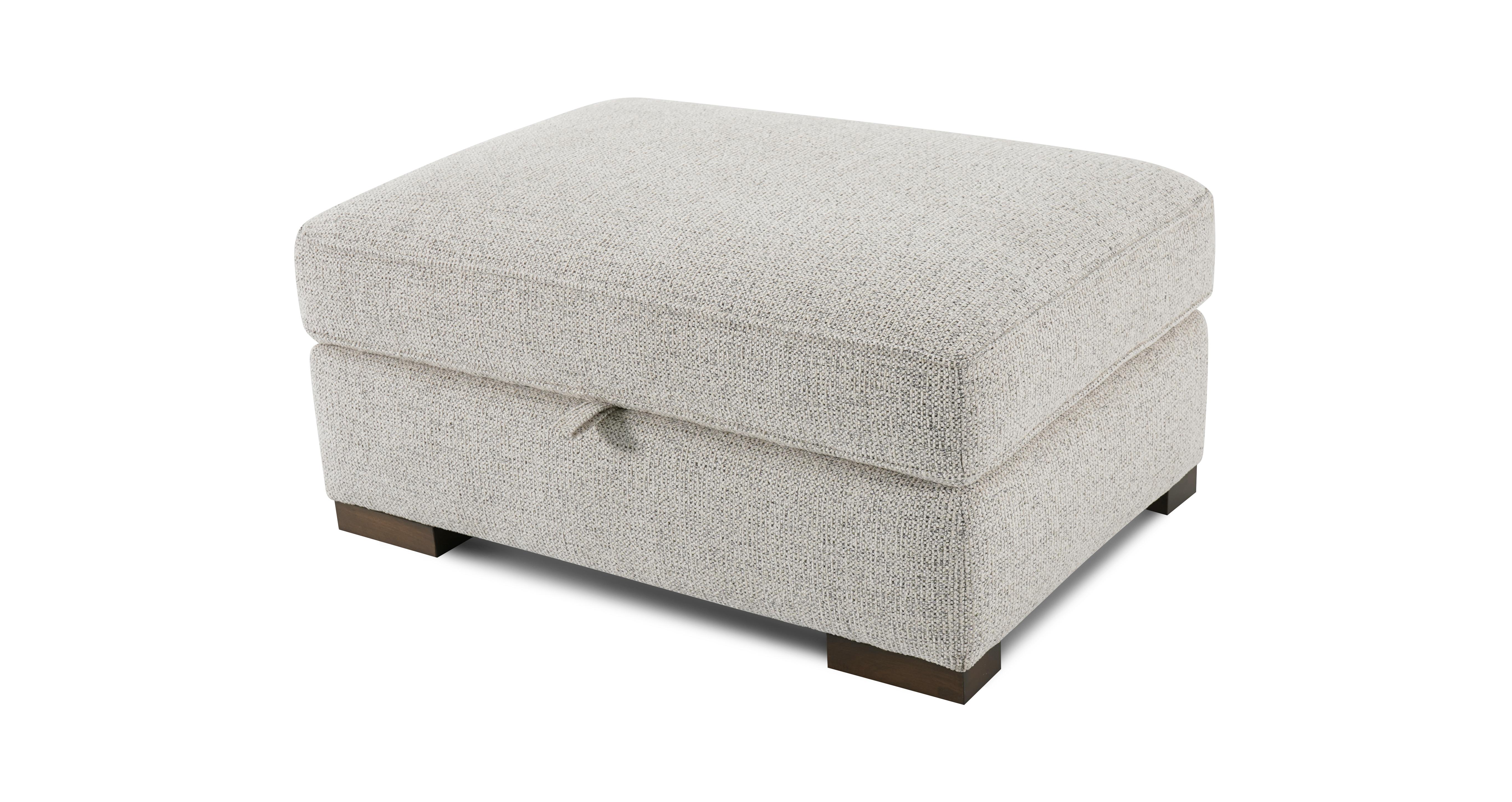 Rectangular Storage Footstool