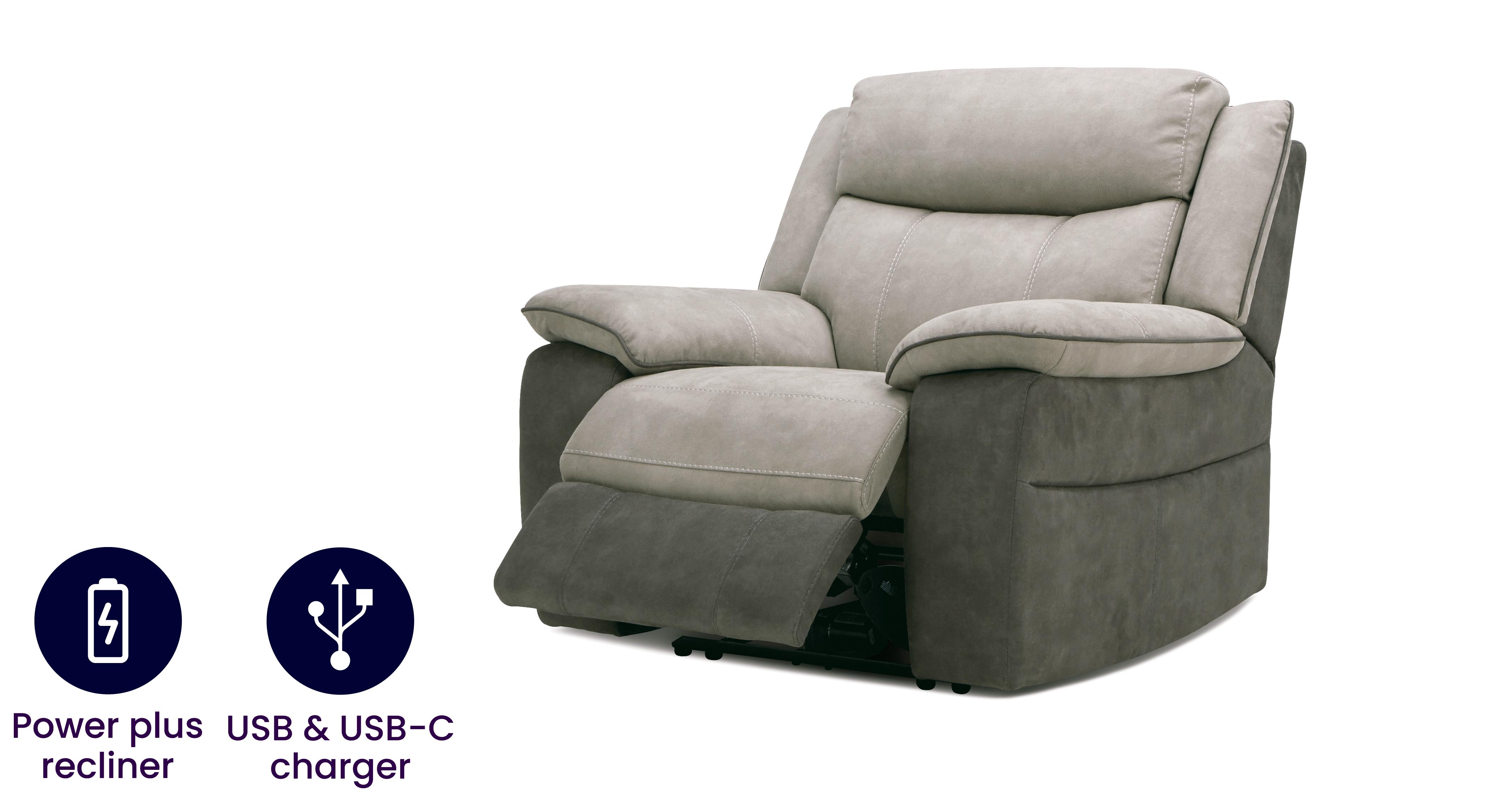 Ryder Power Plus Recliner Chair DFS