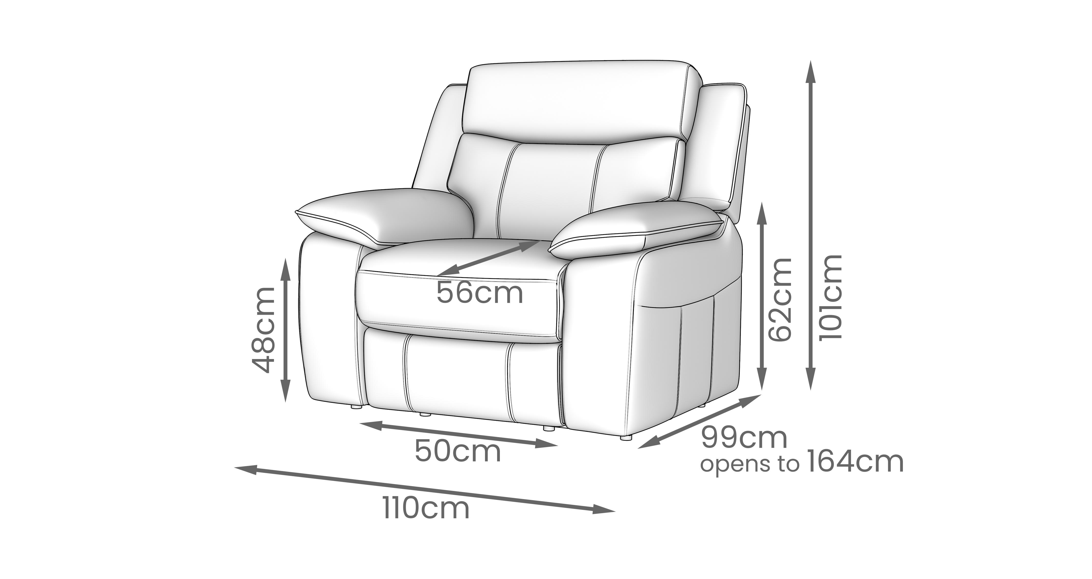 Ryder Power Lift and Rise Chair in Arizona Stone-Pepper