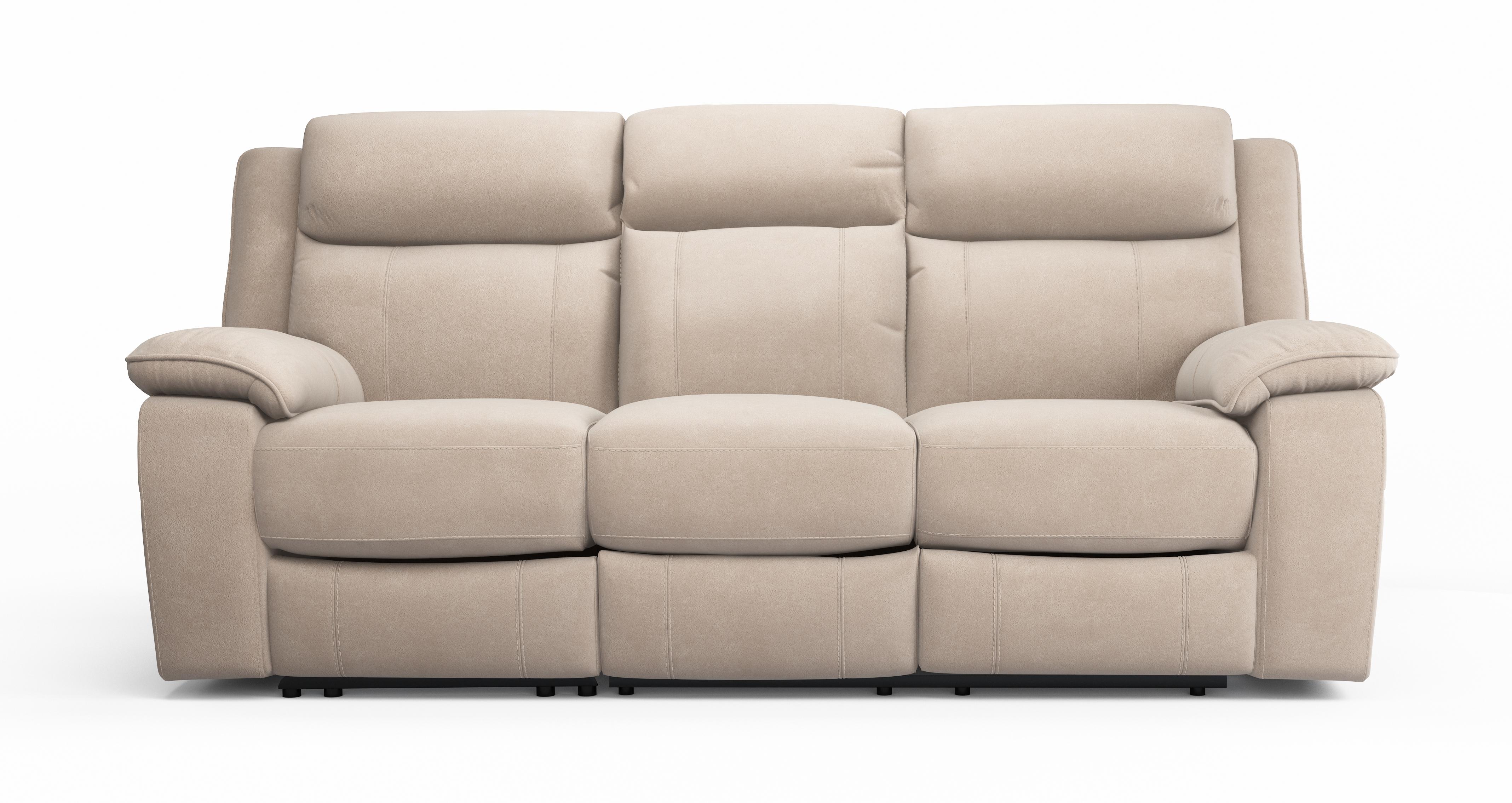 Ryder 3 Seater Power Recliner And Table | DFS