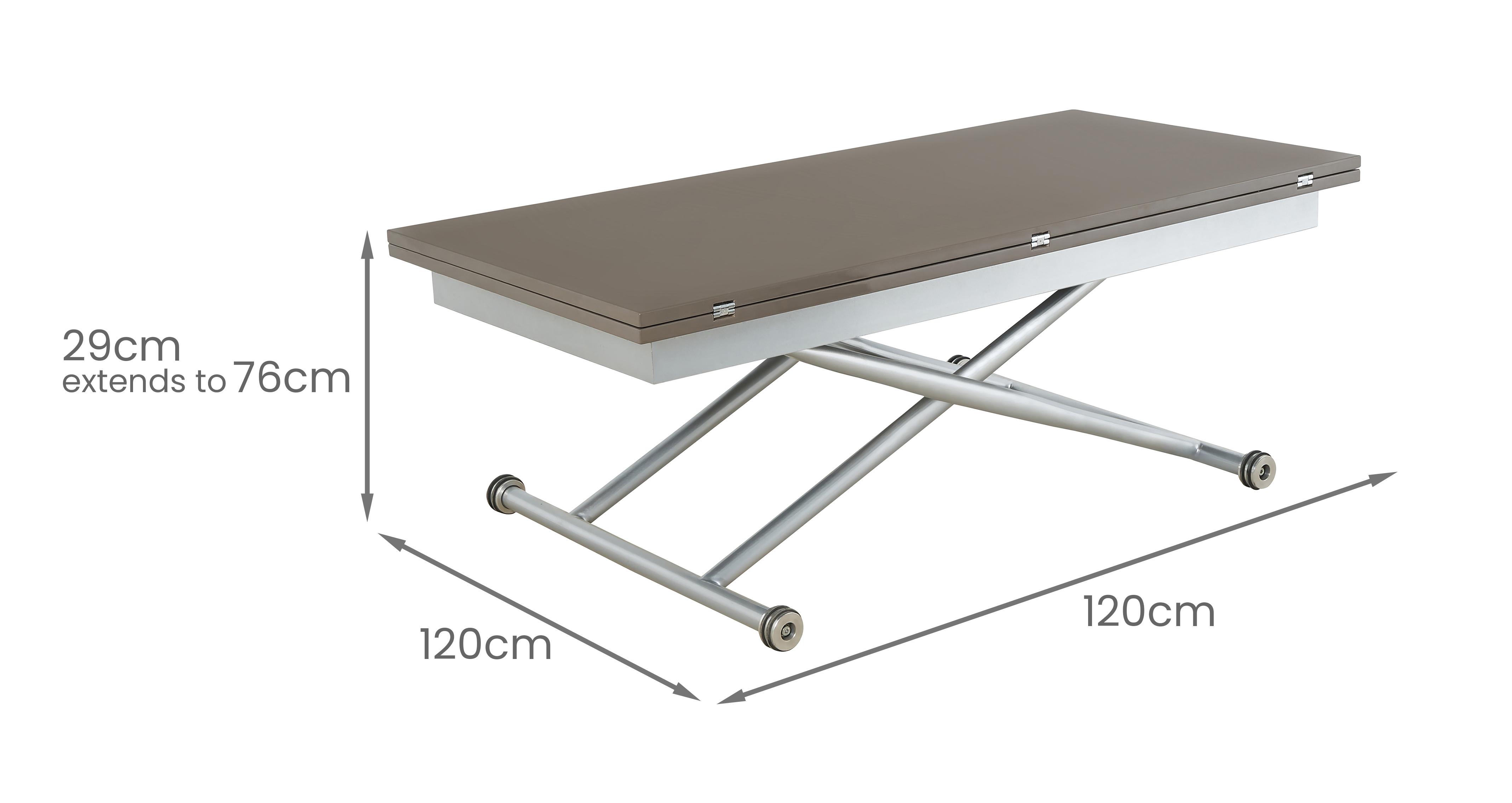 Salire Coffee Table in Salire Stone Stone