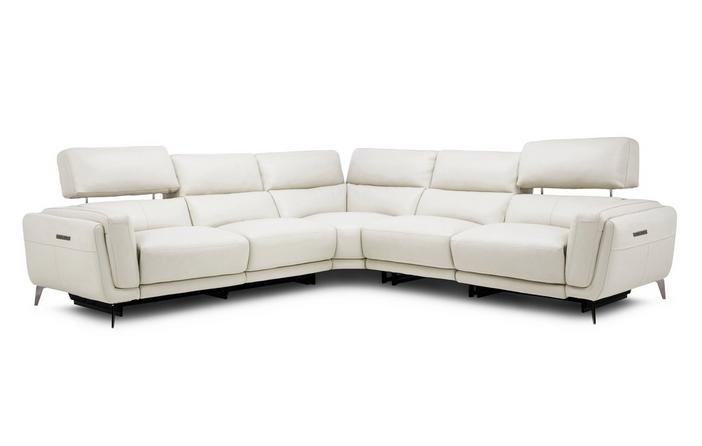 San Antonio Option A 2 Corner Power, Dfs White Leather Corner Couch