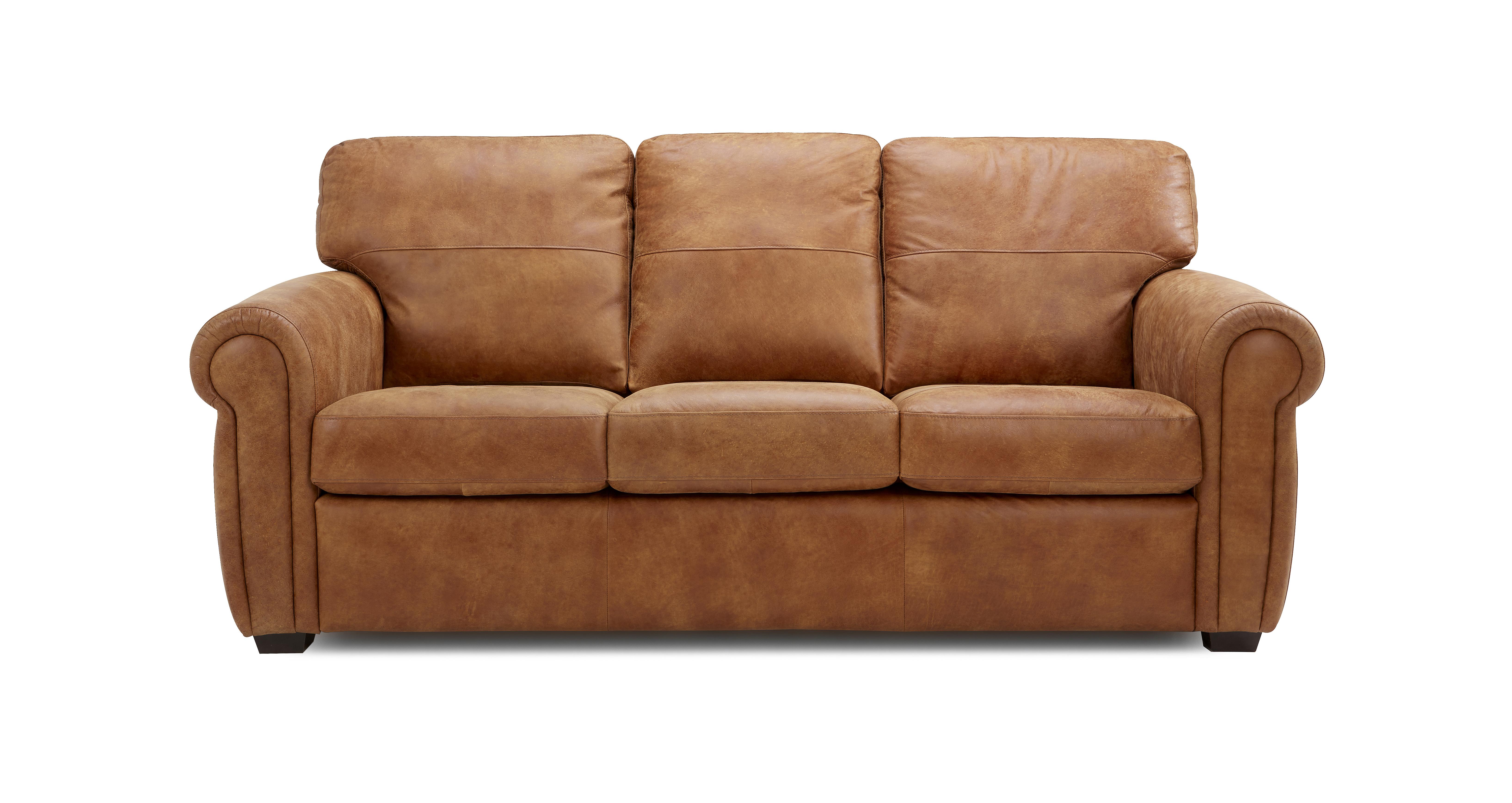 dfs senzo leather sofa