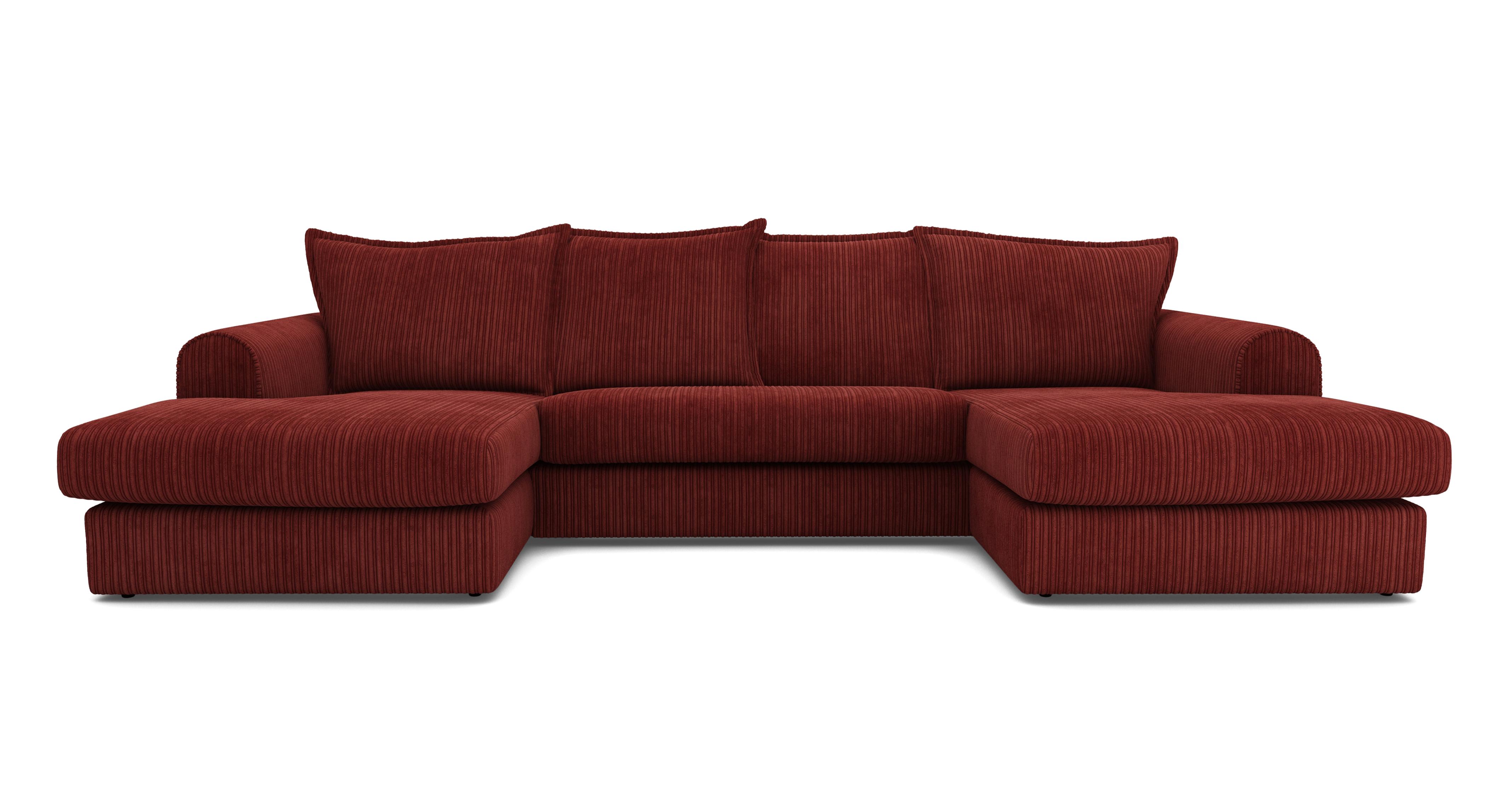 Large Double Ended Chaise Sofa