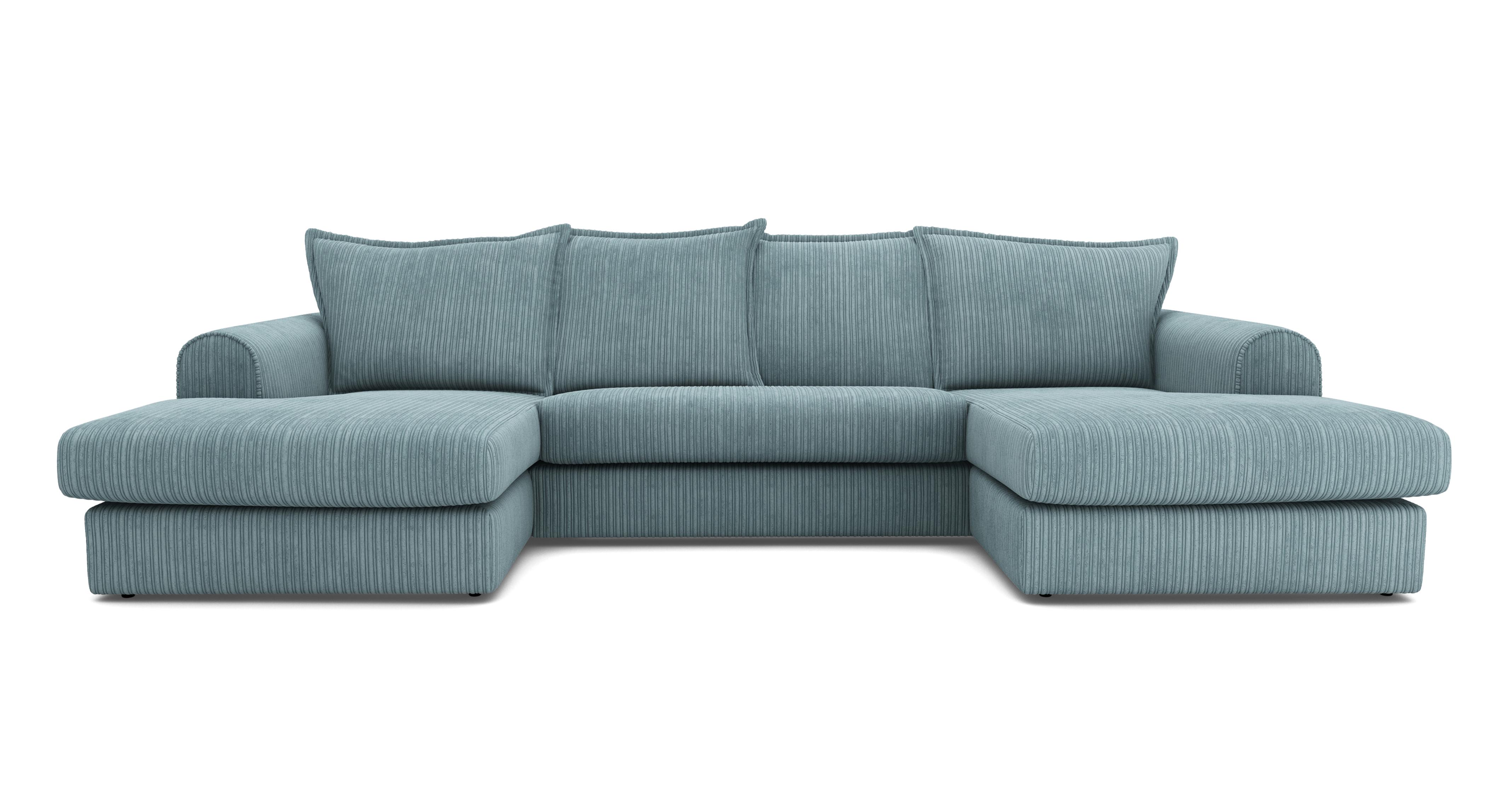 Large Double Ended Chaise Sofa