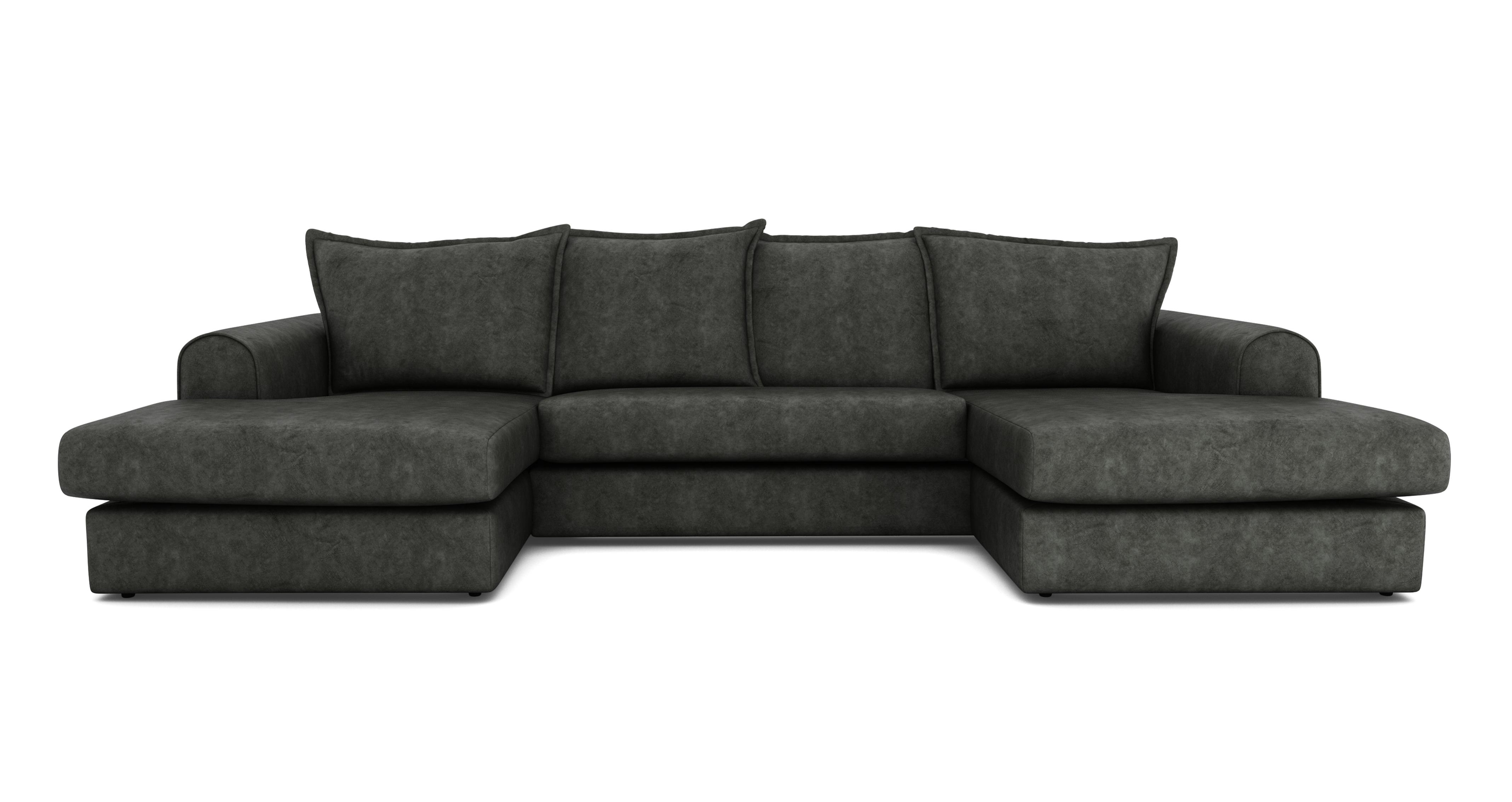 Large Double Ended Chaise Sofa