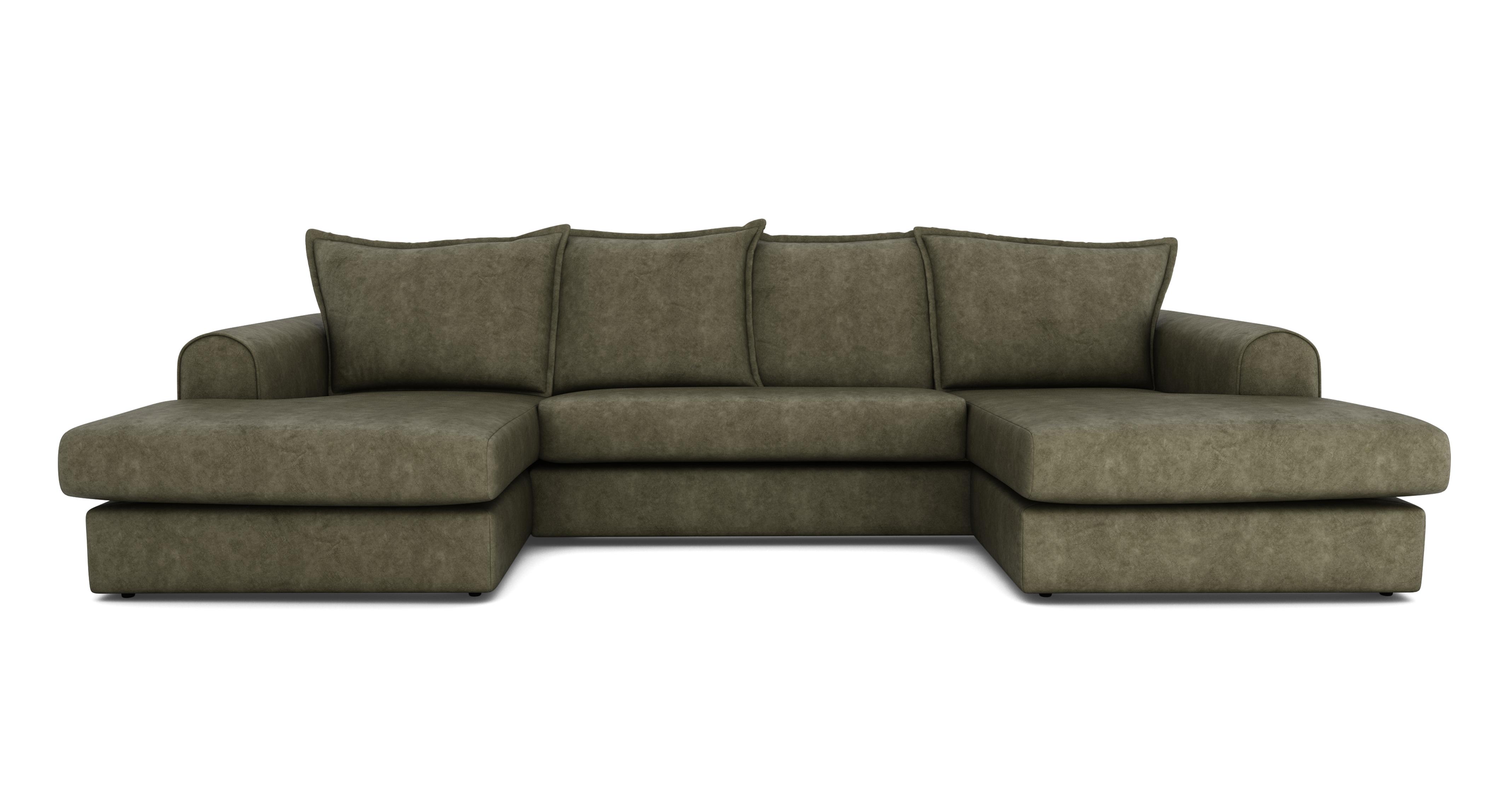 Large Double Ended Chaise Sofa
