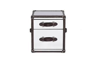 2 Drawer Side Table 