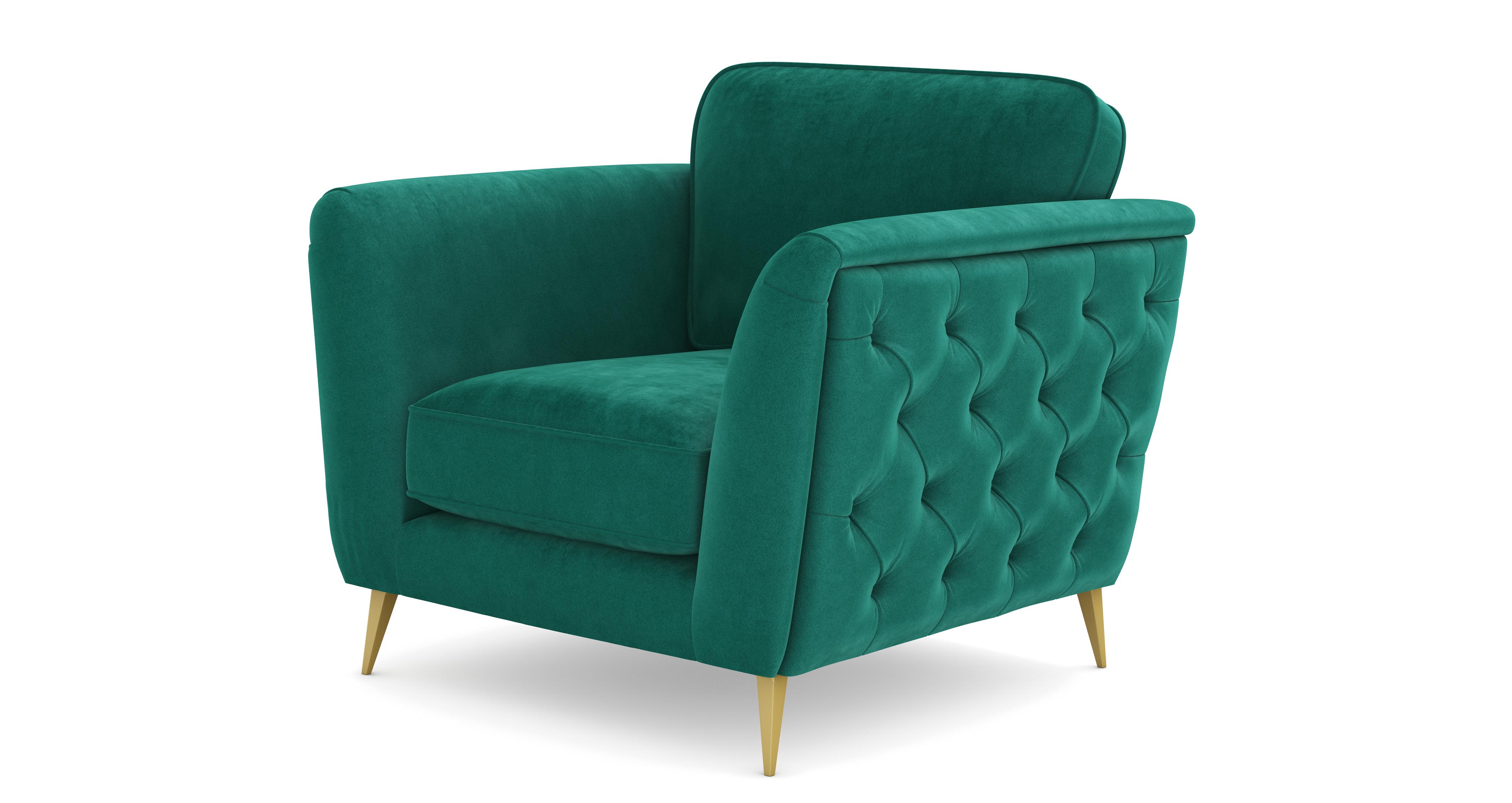Self Piped Armchair