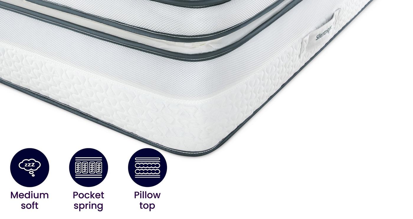 Silentnight 3000 Pocket UltraGel Boxtop Mattress