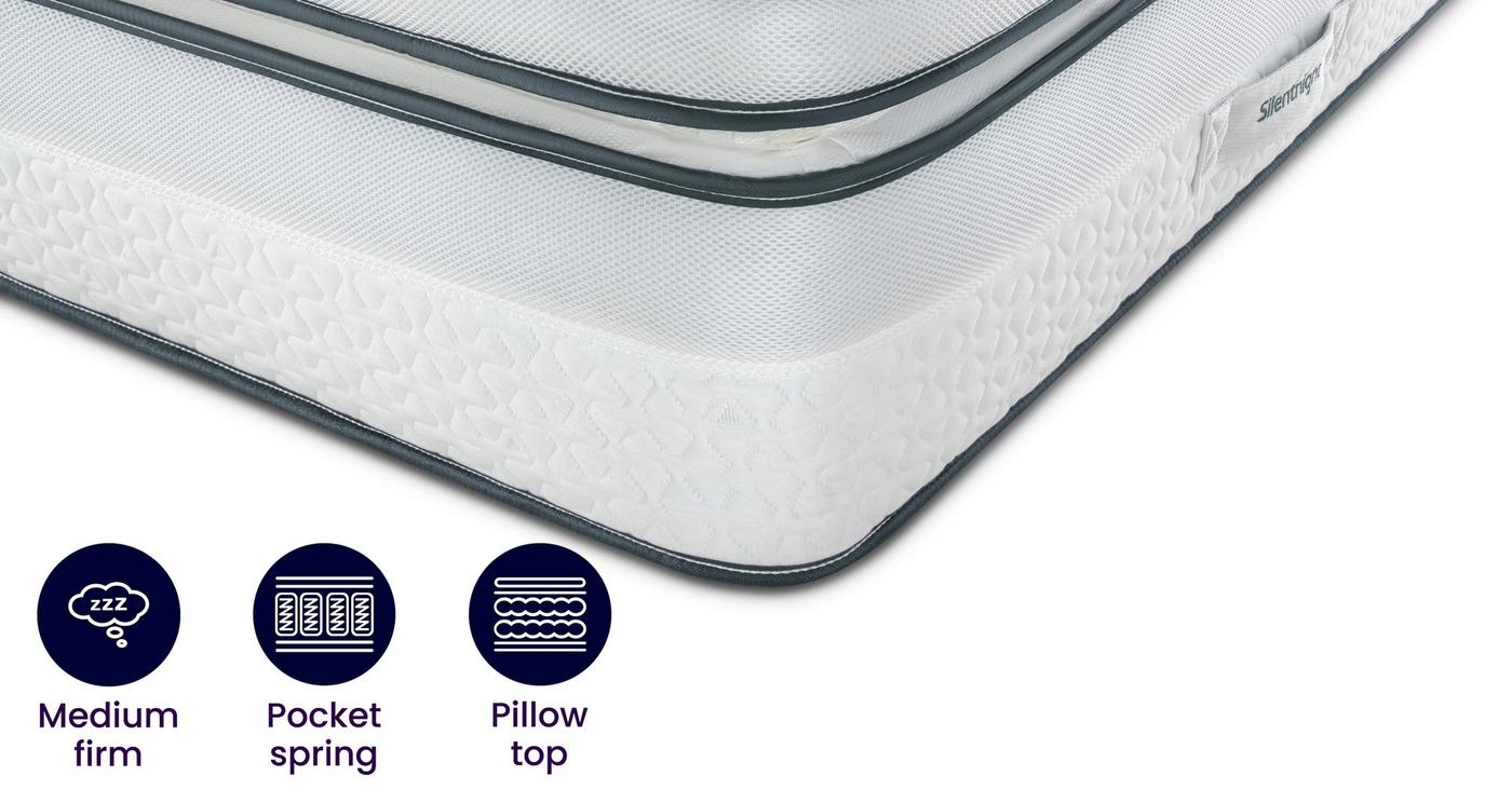 Silentnight 3000 Pocket UltraGel Boxtop Medium Firm Mattress