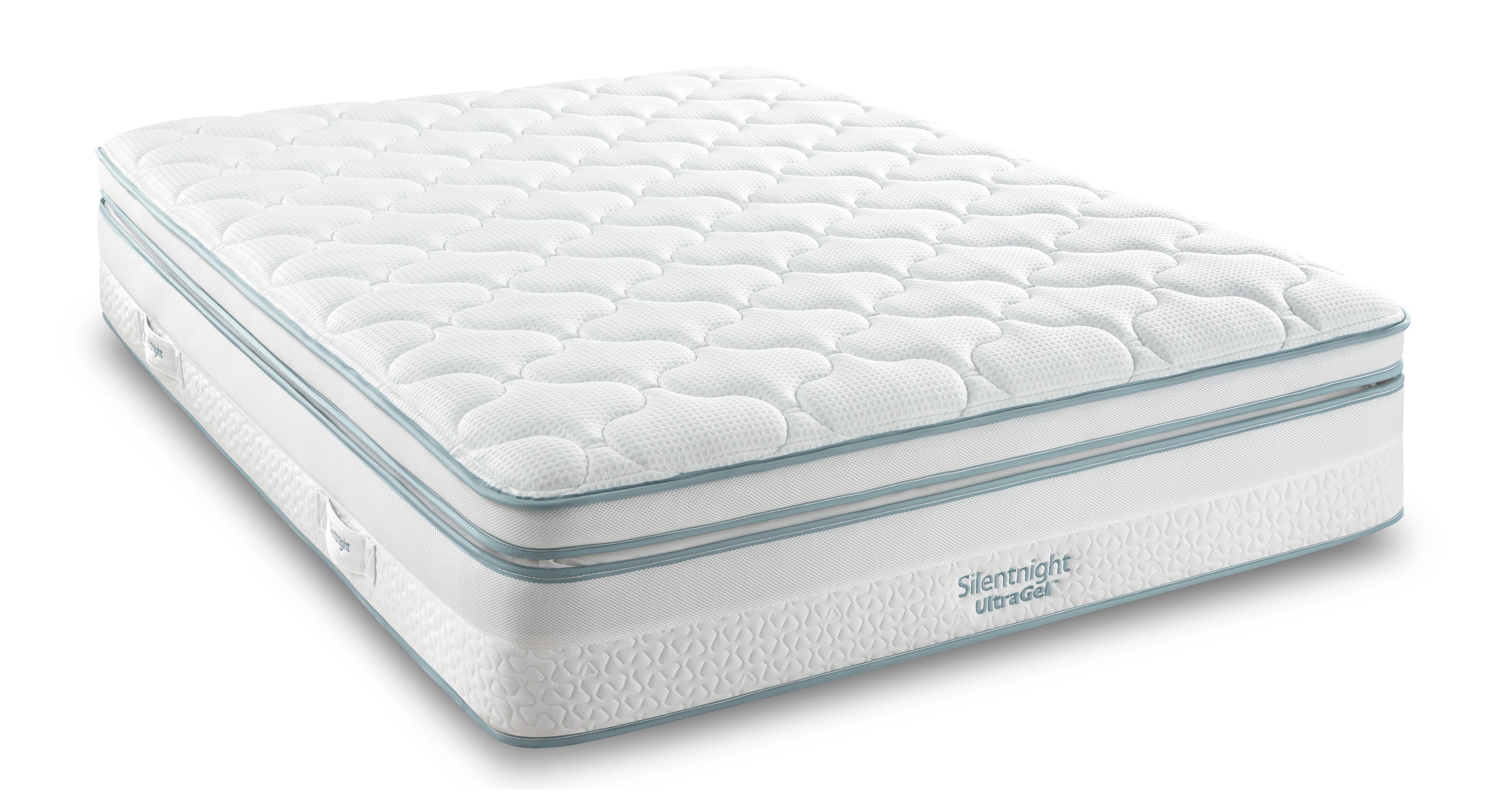 Silentnight-3000-pocket-ultragel-cool-to-touch-boxtop-soft-mattress Double (4 ft 6) Mattress in Silentnight Mattress White